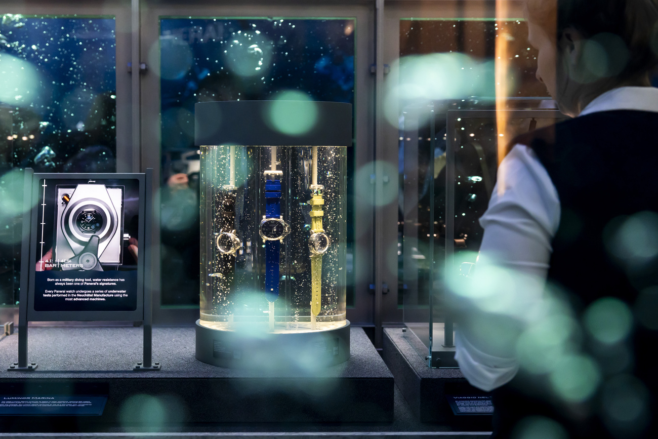 orologi in esposizione