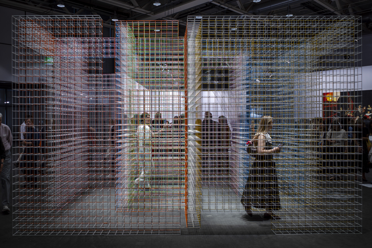 gabbia ad artbasel