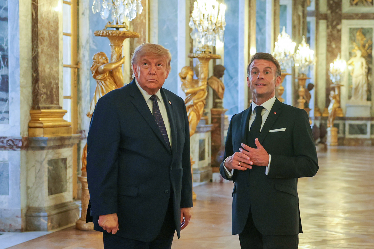 Macron e Trump