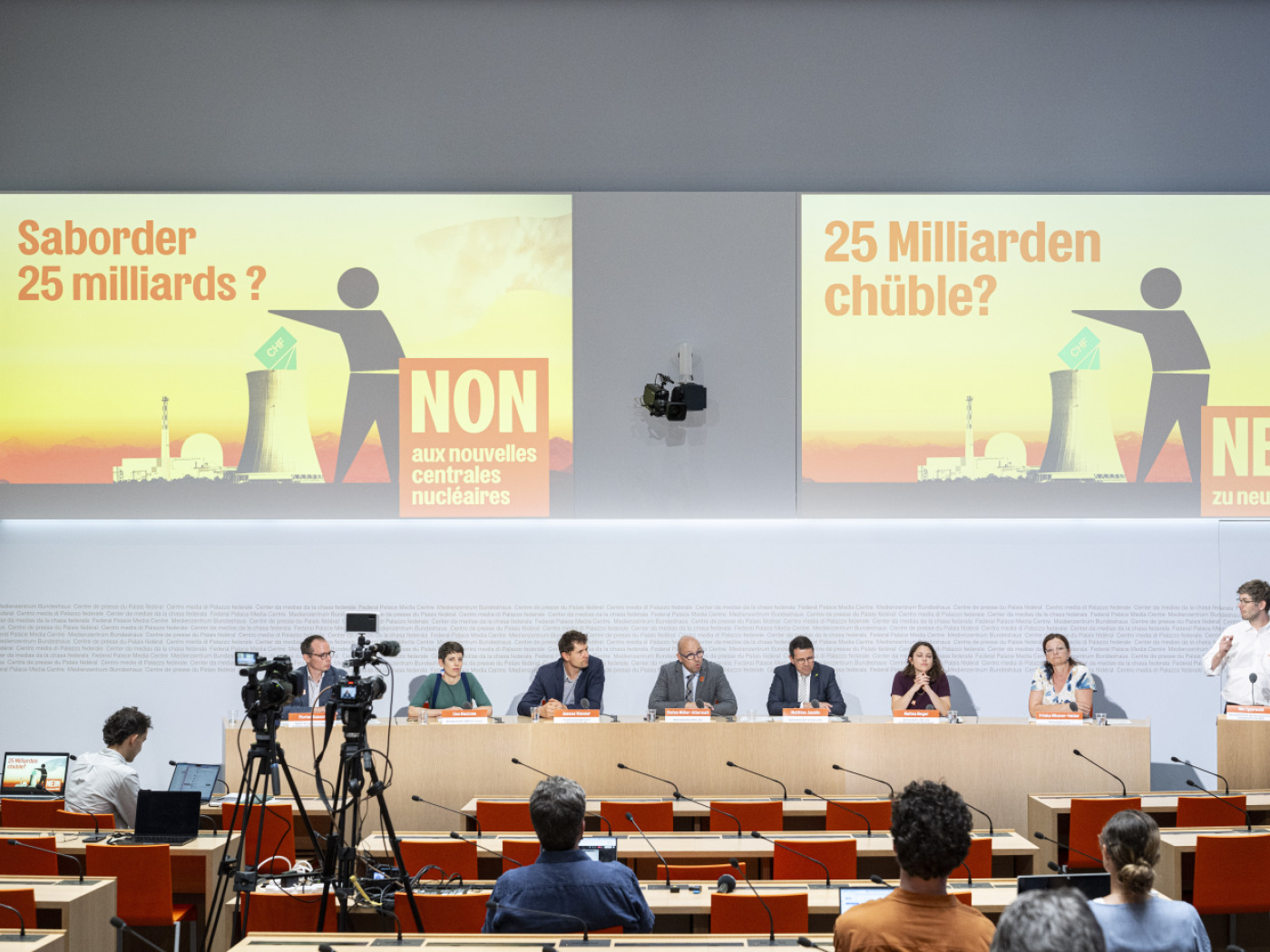 The referendum campaign against the return to nuclear power has been launched