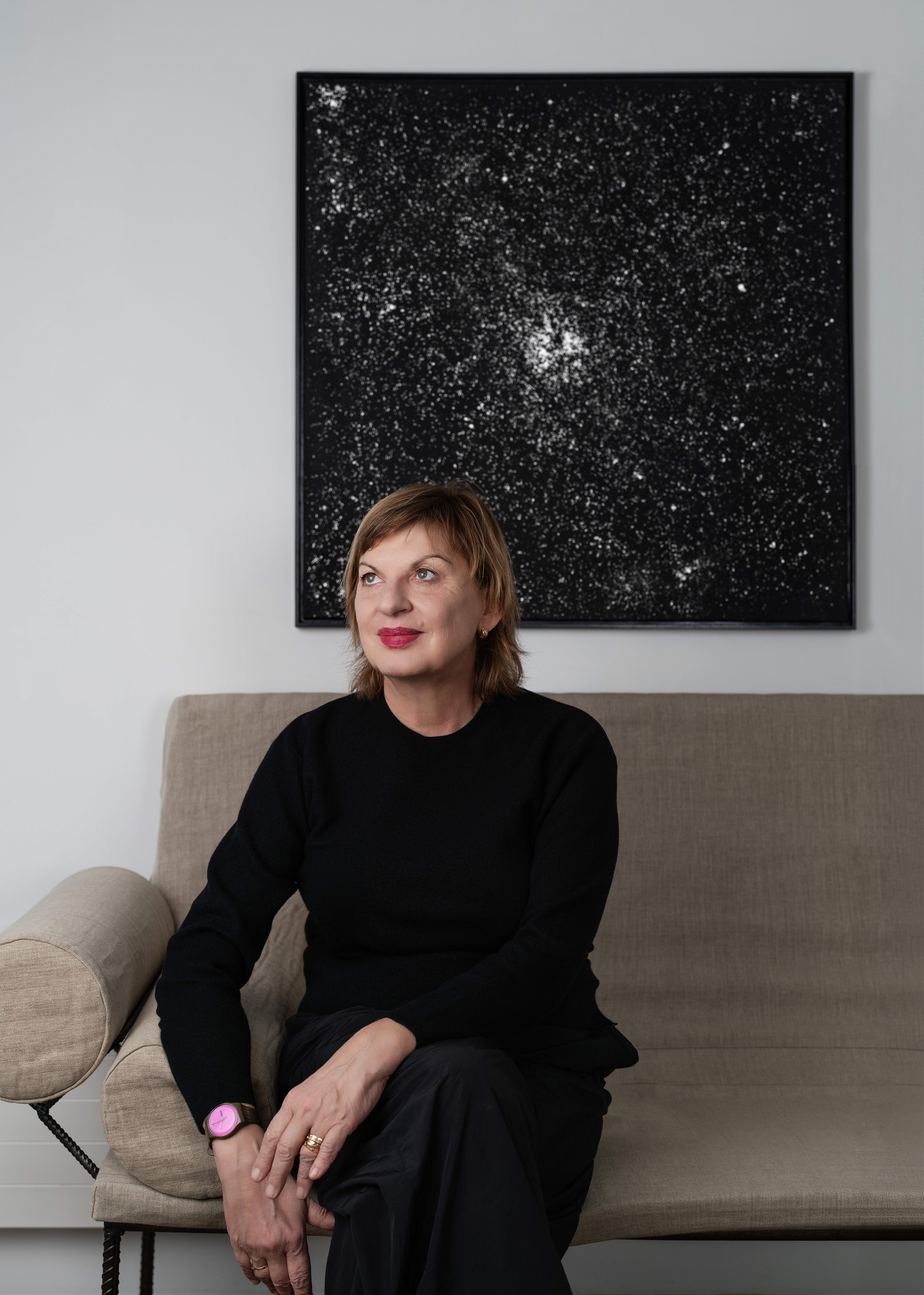 One of the founders of Liste, Eva Presenhuber's gallery is present today in Zurich and Vienna, and also in Art Basel.