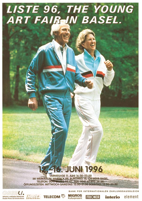 The poster of the first Liste, 1996.