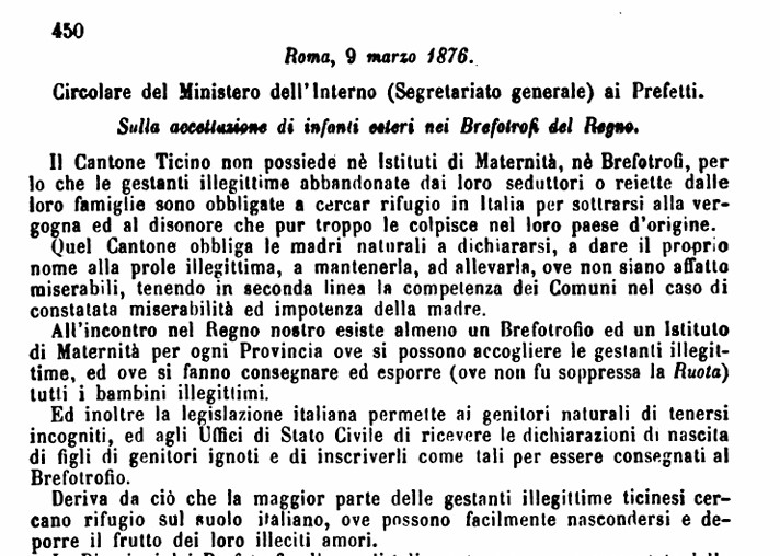 Testo antico.