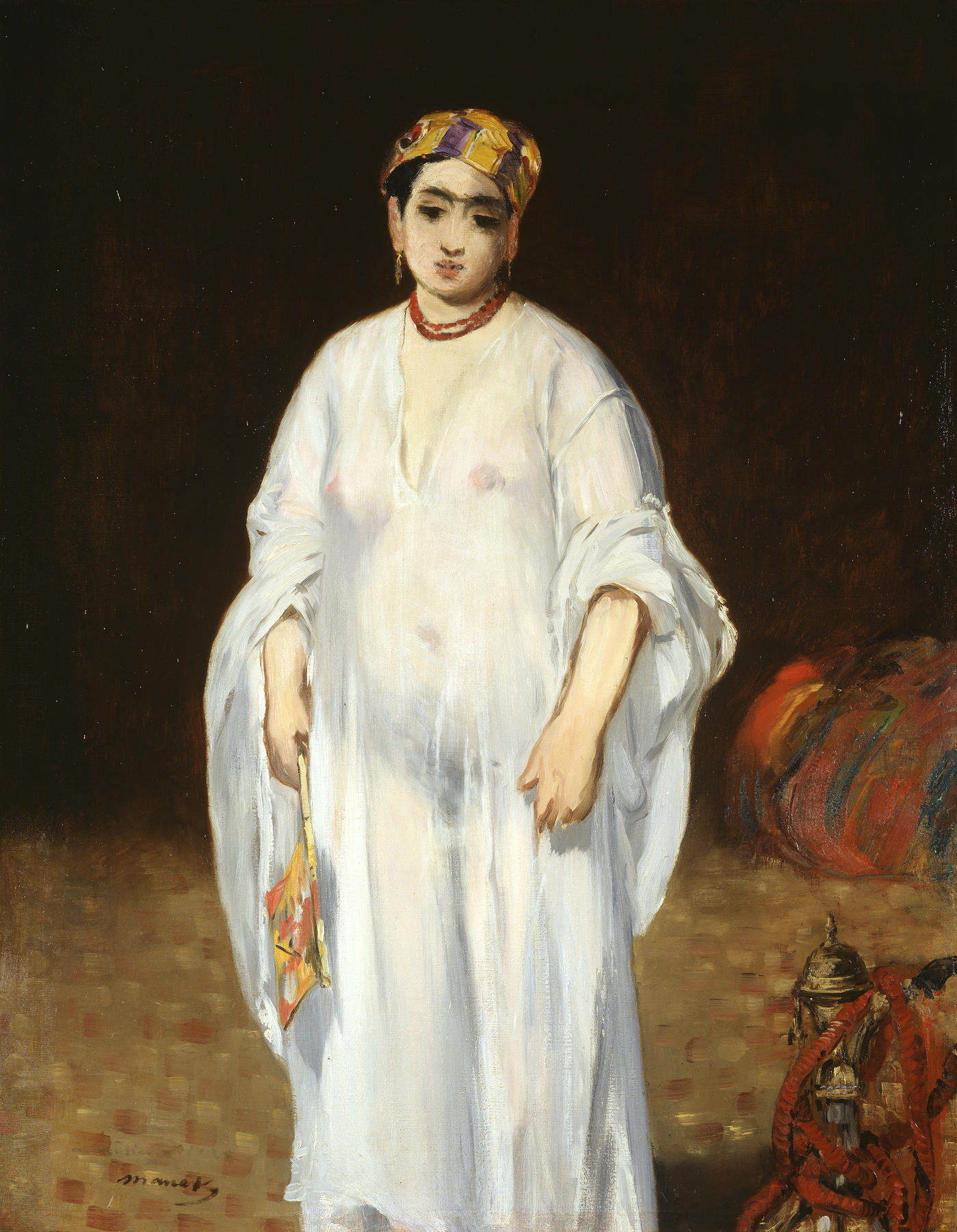 «Султанша» Эдуарда Мане, 1871 год.