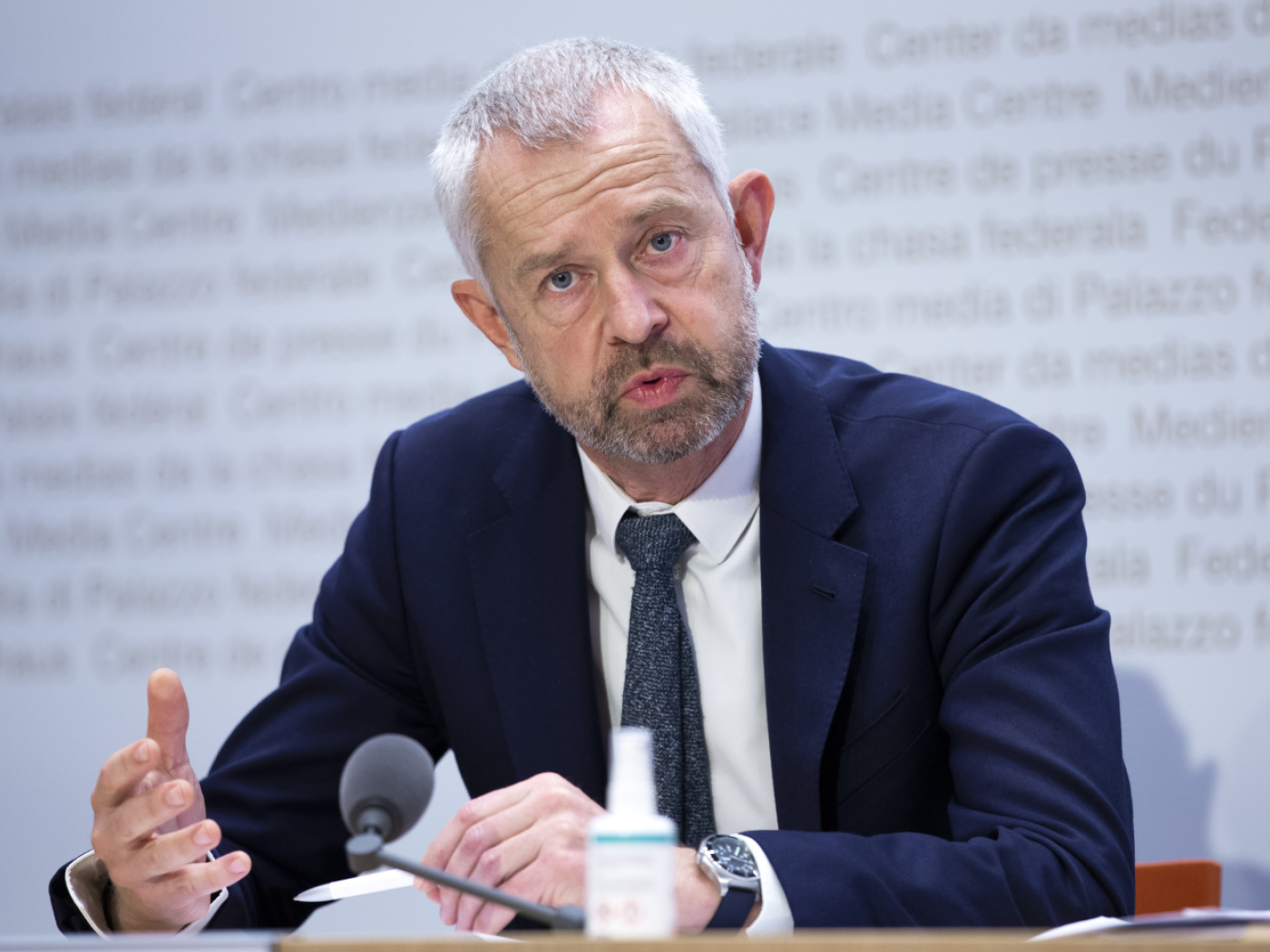 il portavoce del DFAE Nicolas Bideau