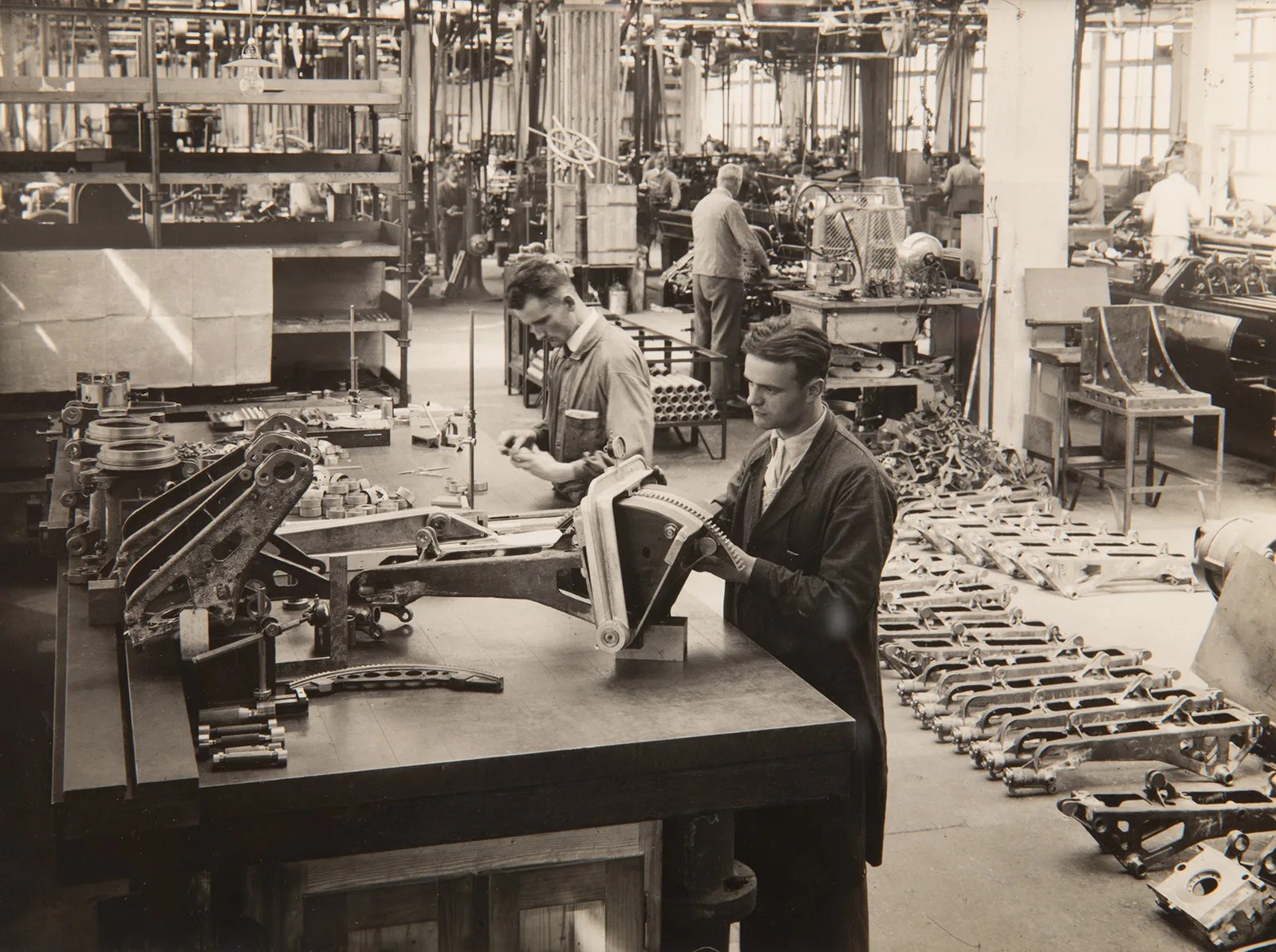 Rüstungswerk in den 1930er Jahren