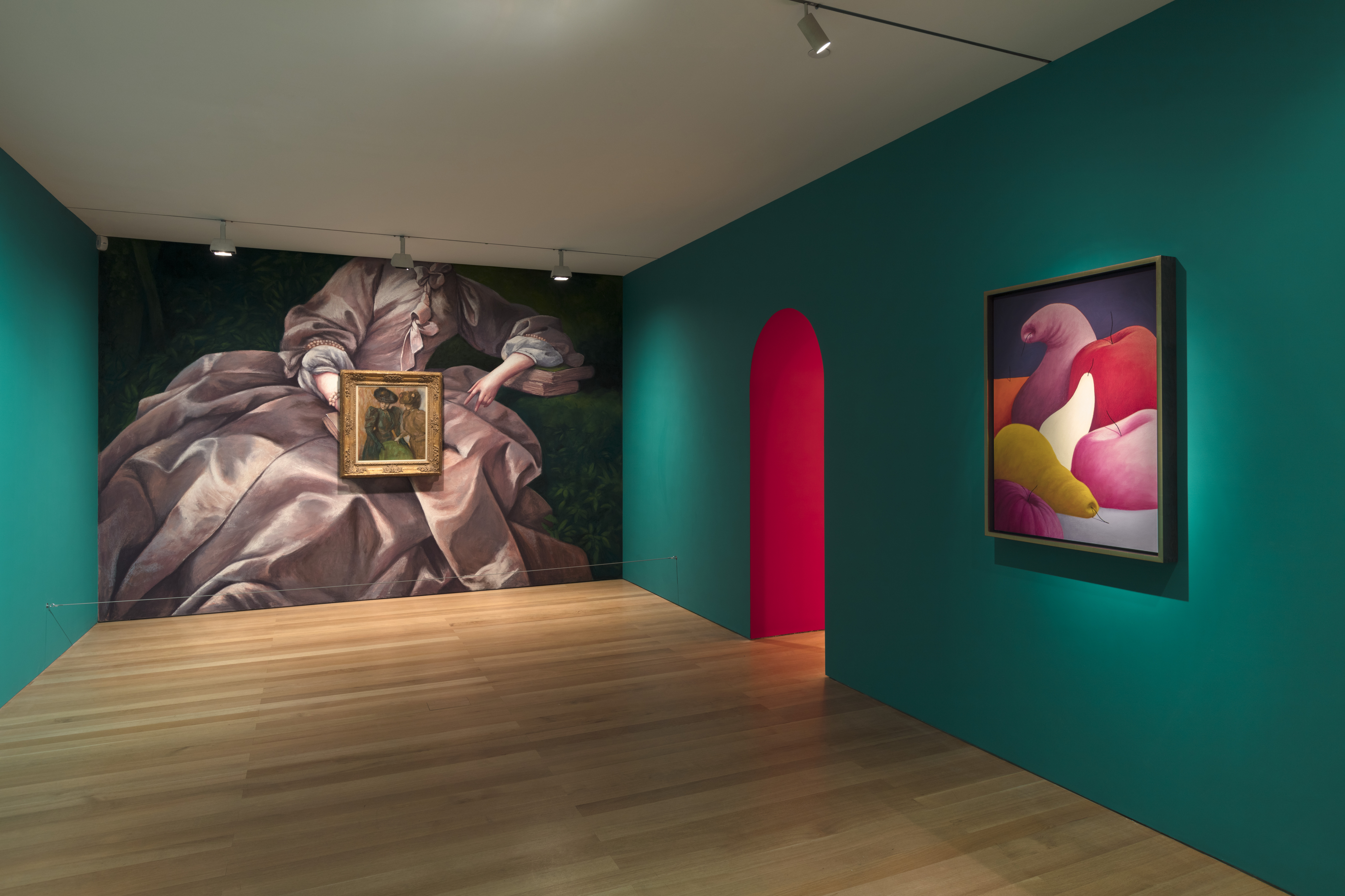 Caption: An exhibition exploring pastel as both medium and history, bringing together works spanning centuries, from 18th-century masters such as Jean-Honoré Fragonard, François Boucher, and Jean-Baptiste Perronneau to Edgar Degas, alongside Party’s own works.  Exhibition: Pastel, FLAG Art Foundation, New York, 2019 