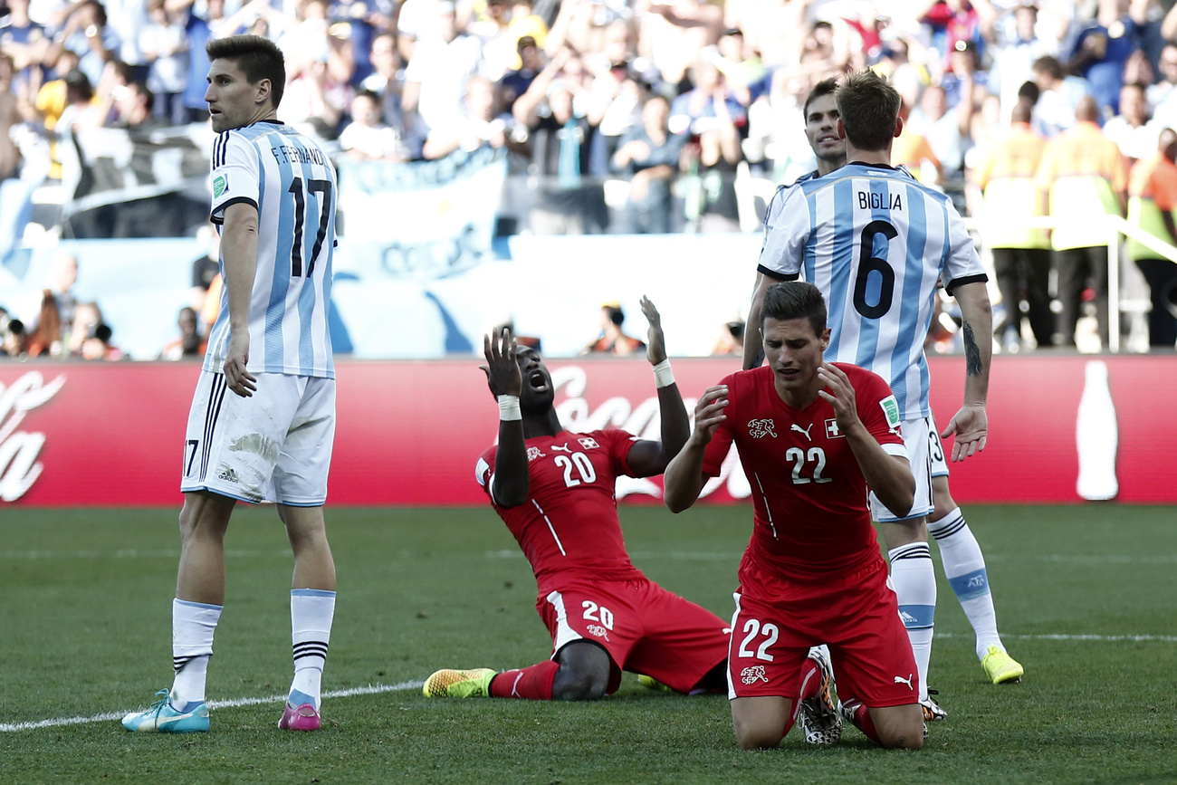 Match de foot Suisse-Argentine de 2014