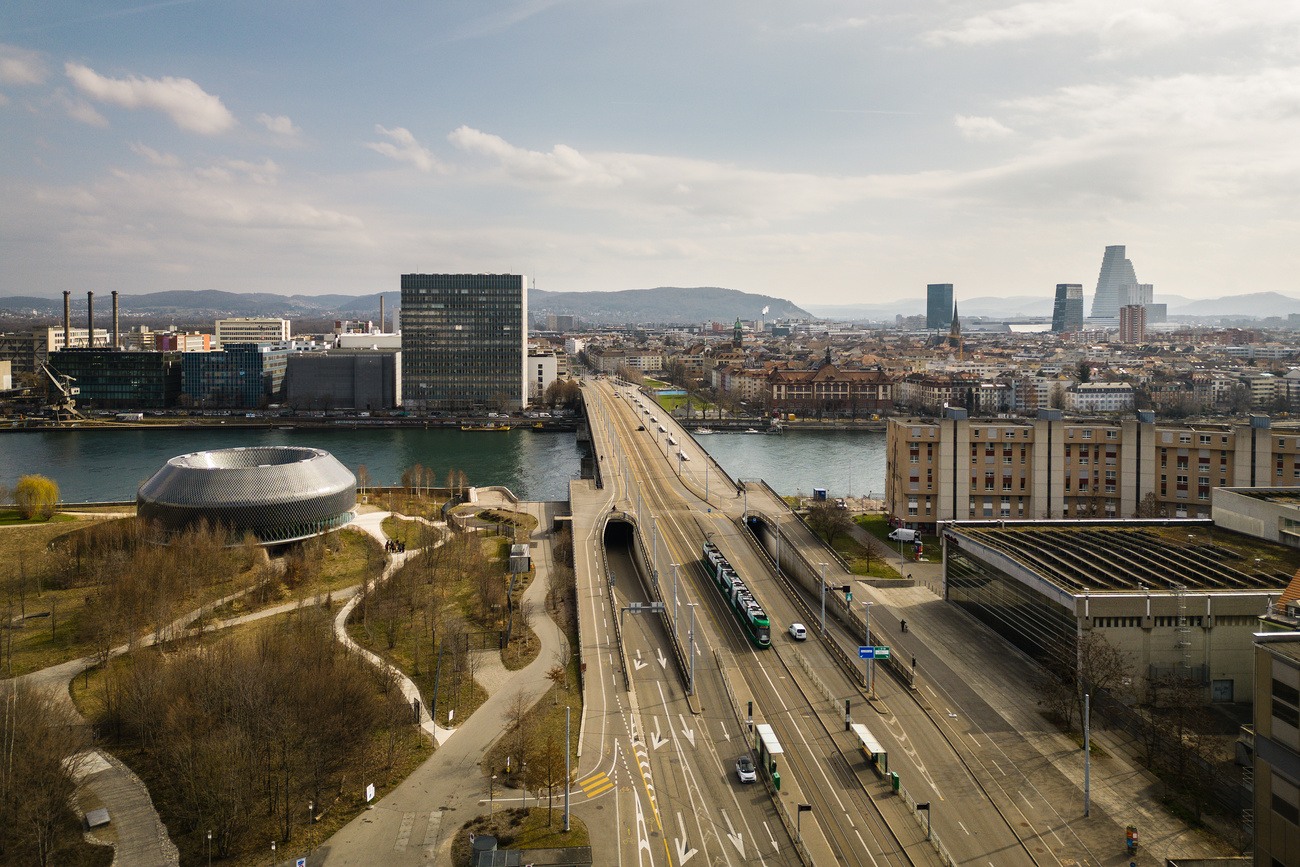 View of Basel from above