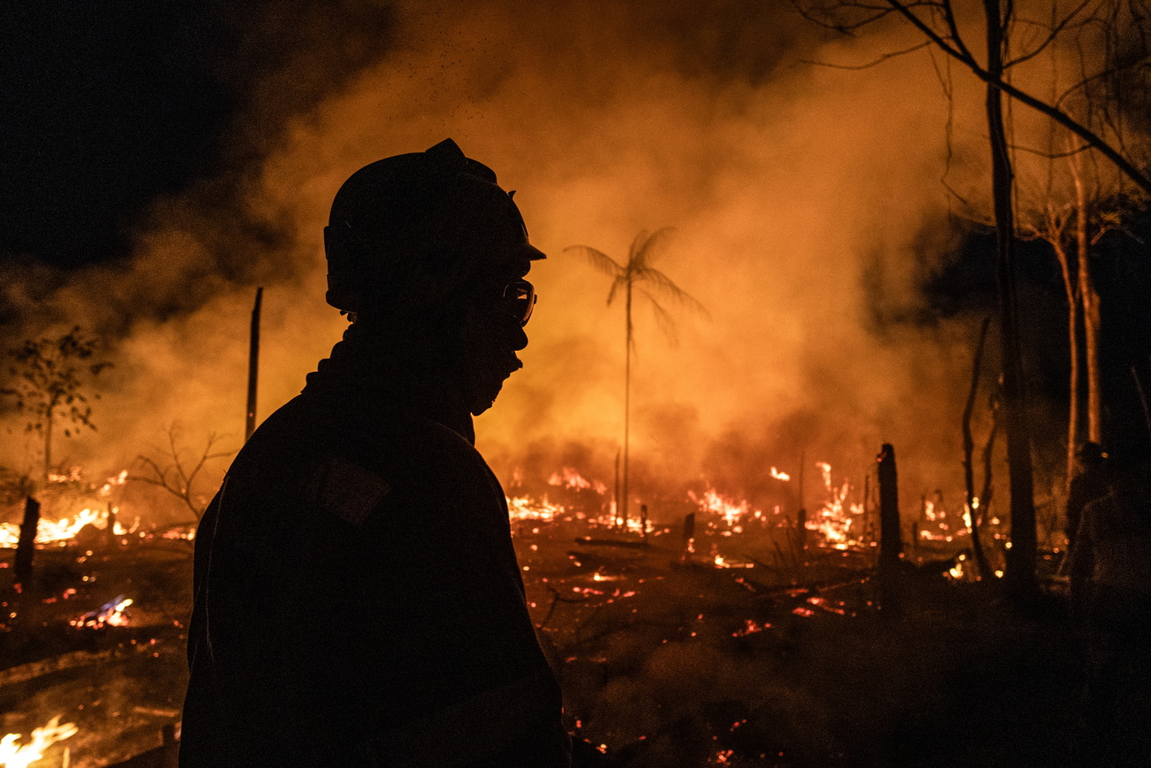 Incêndio de floresta no Brasil