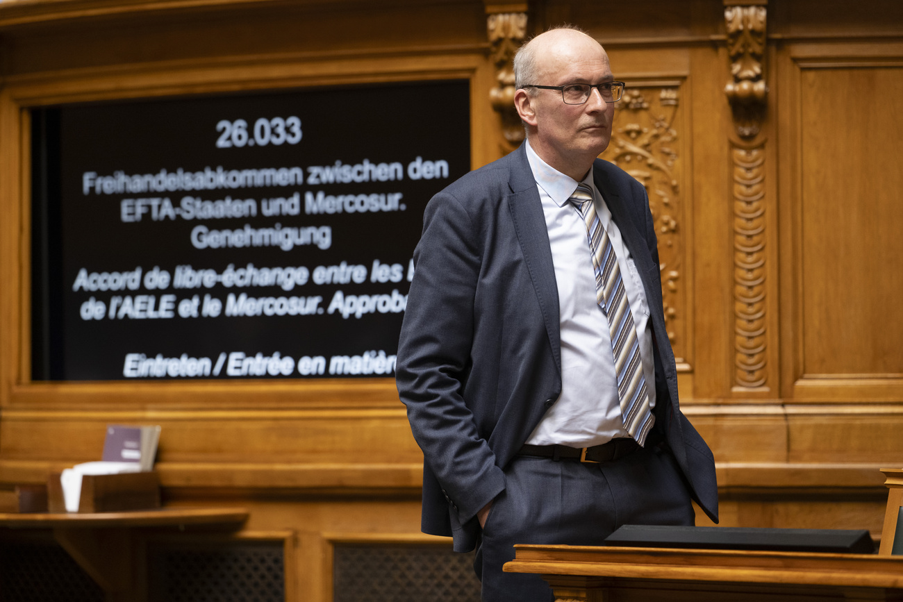 Deputado no Parlamento suíço.