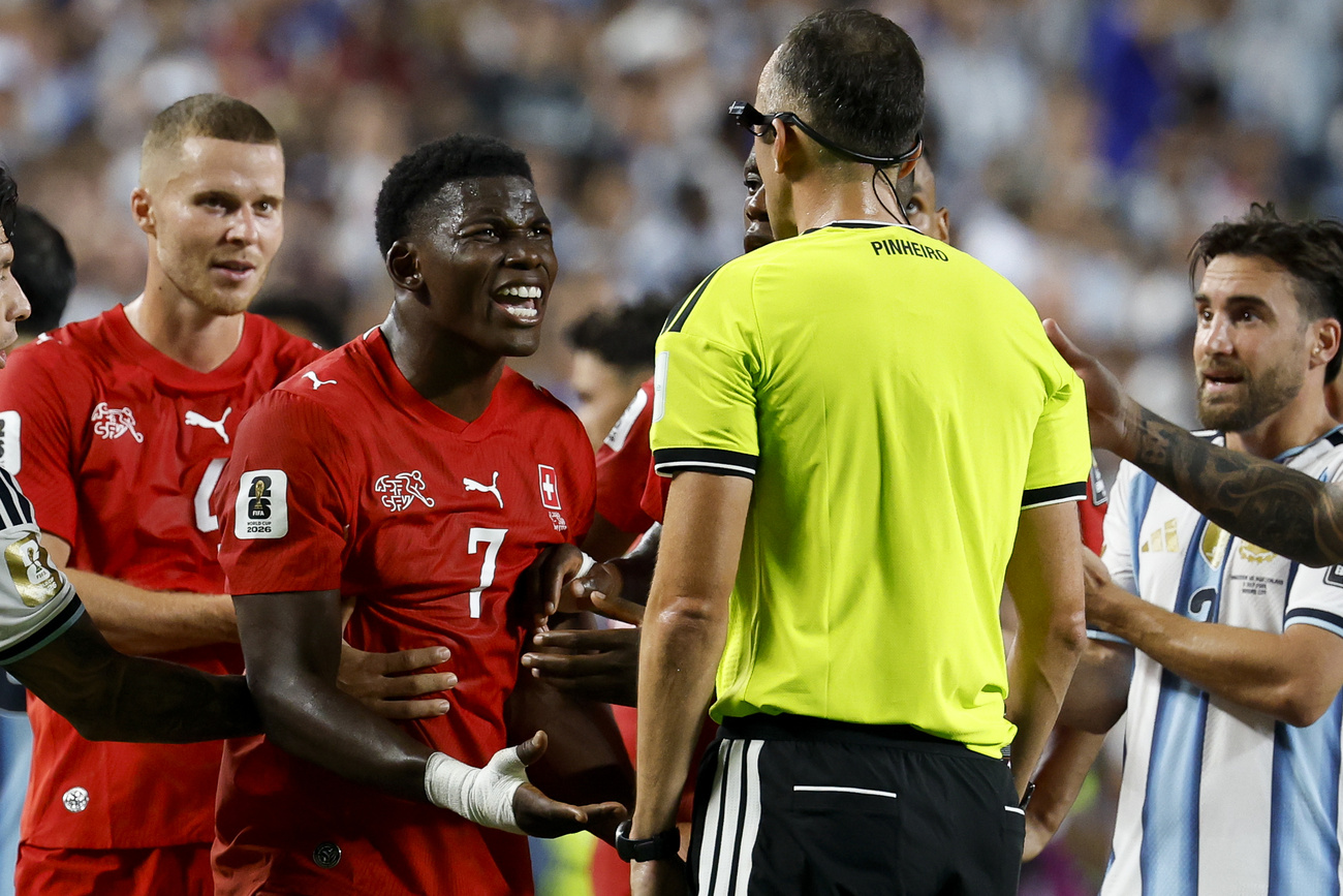 World Cup red card for Swiss player confirmed as wrong