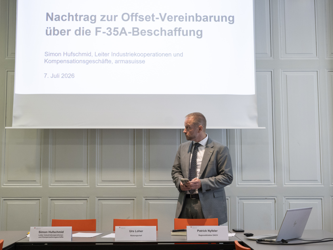 Armasuisse and the F-35 supplier set out further offset projects in more detail