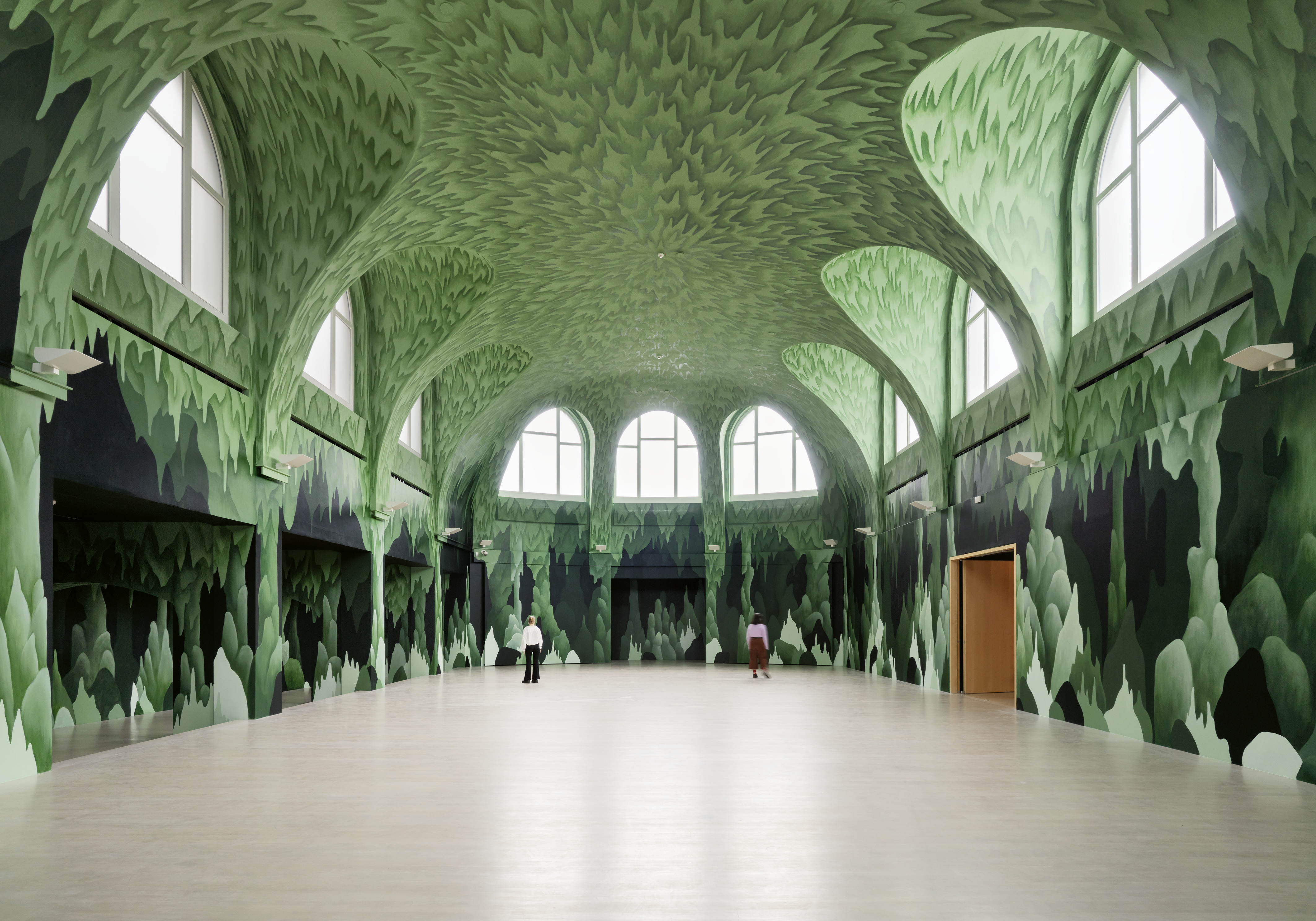 Installation view of Nicolas Party's grotto at the exhibition "Stage Fright", Kestner Gesellschaft, Hannover (2021).
