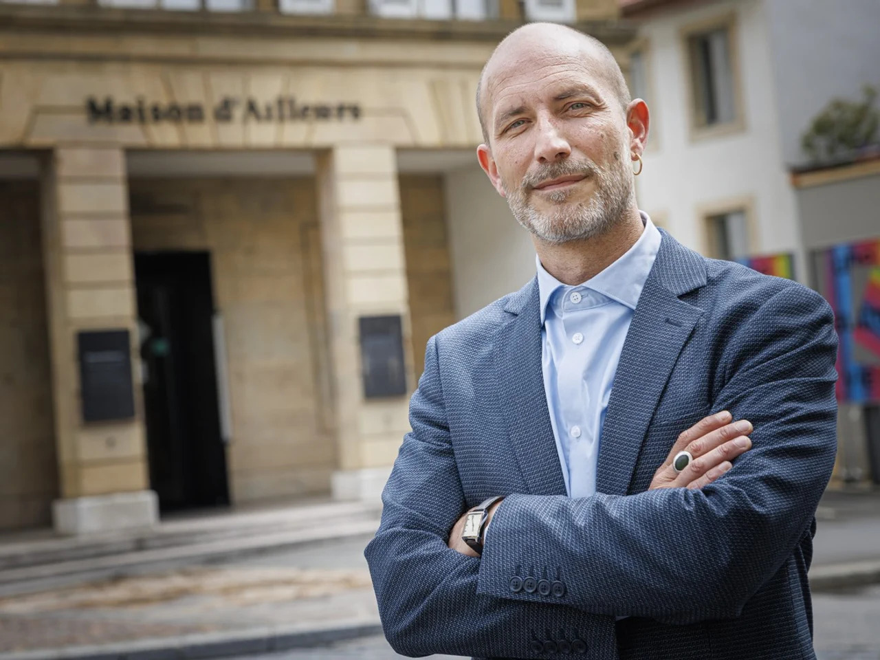 Frédéric Jaccaud arbeitet seit 22 Jahren für das Haus beim Schloss von Yverdon: zuerst als Kurator, seit 2024 als Direktor.