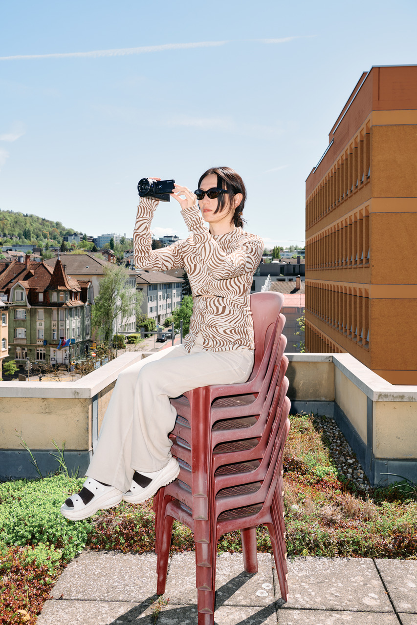 Assessing the architecture in Switzerland: Jiajia Zhang.