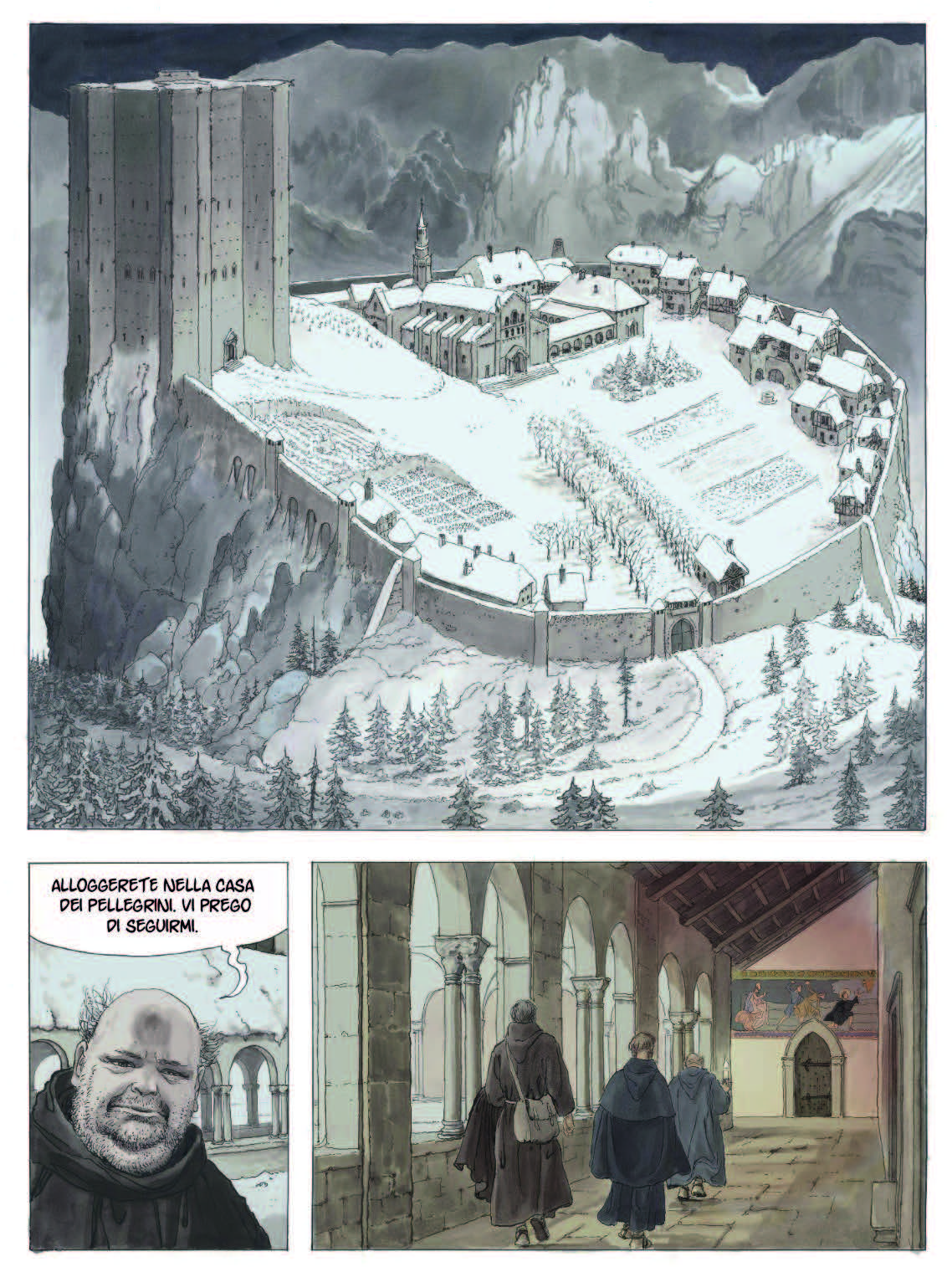 Un disegno a fumetti.
