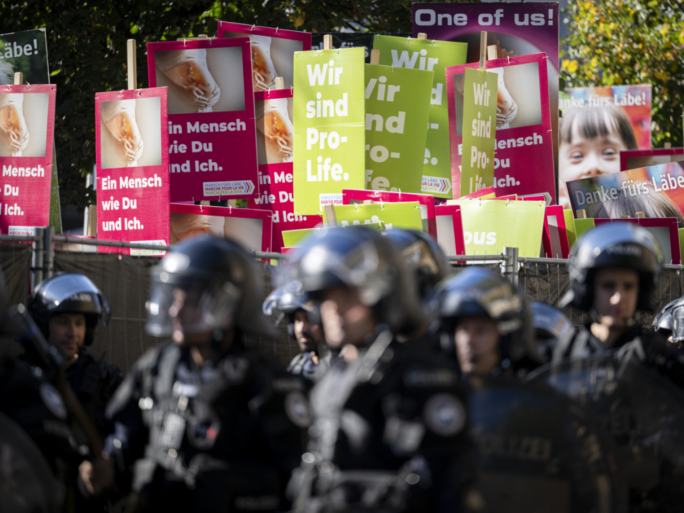 Anti-abortion campaigners are taking Zurich’s decision on the demonstration site further