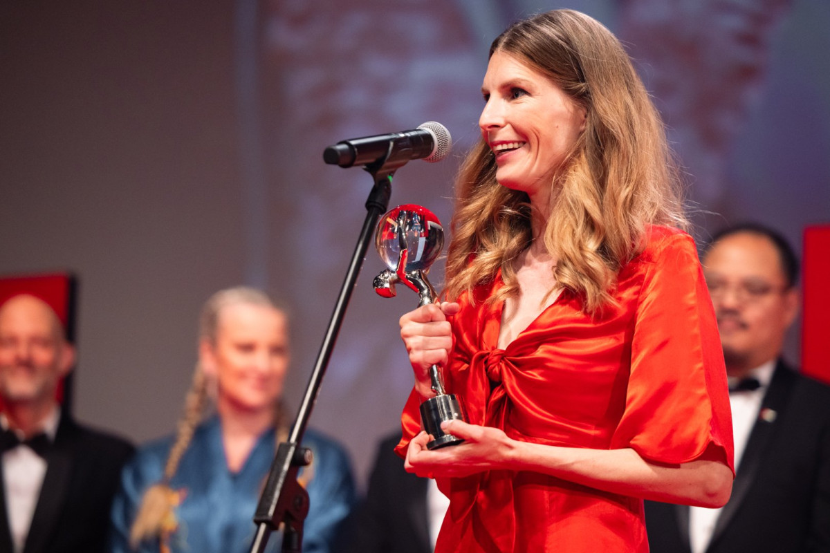 The accidental performer: Anna Schinz had no plans to act in the film, but it took her to the Best Actress award in Karlovy Vary. It's very probable that other prizes will follow.