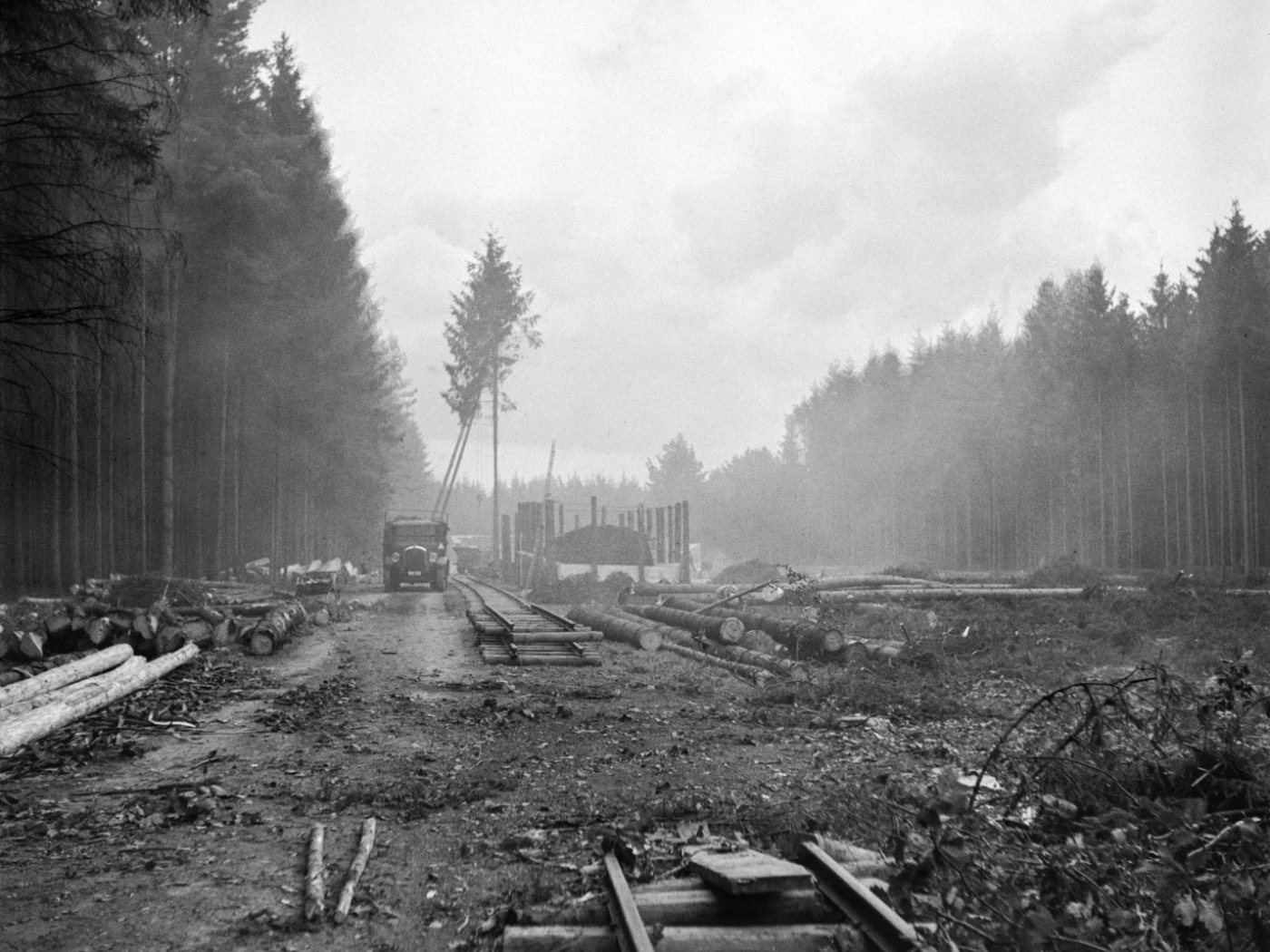 Construction of the runway at Zurich Airport began 80 years ago