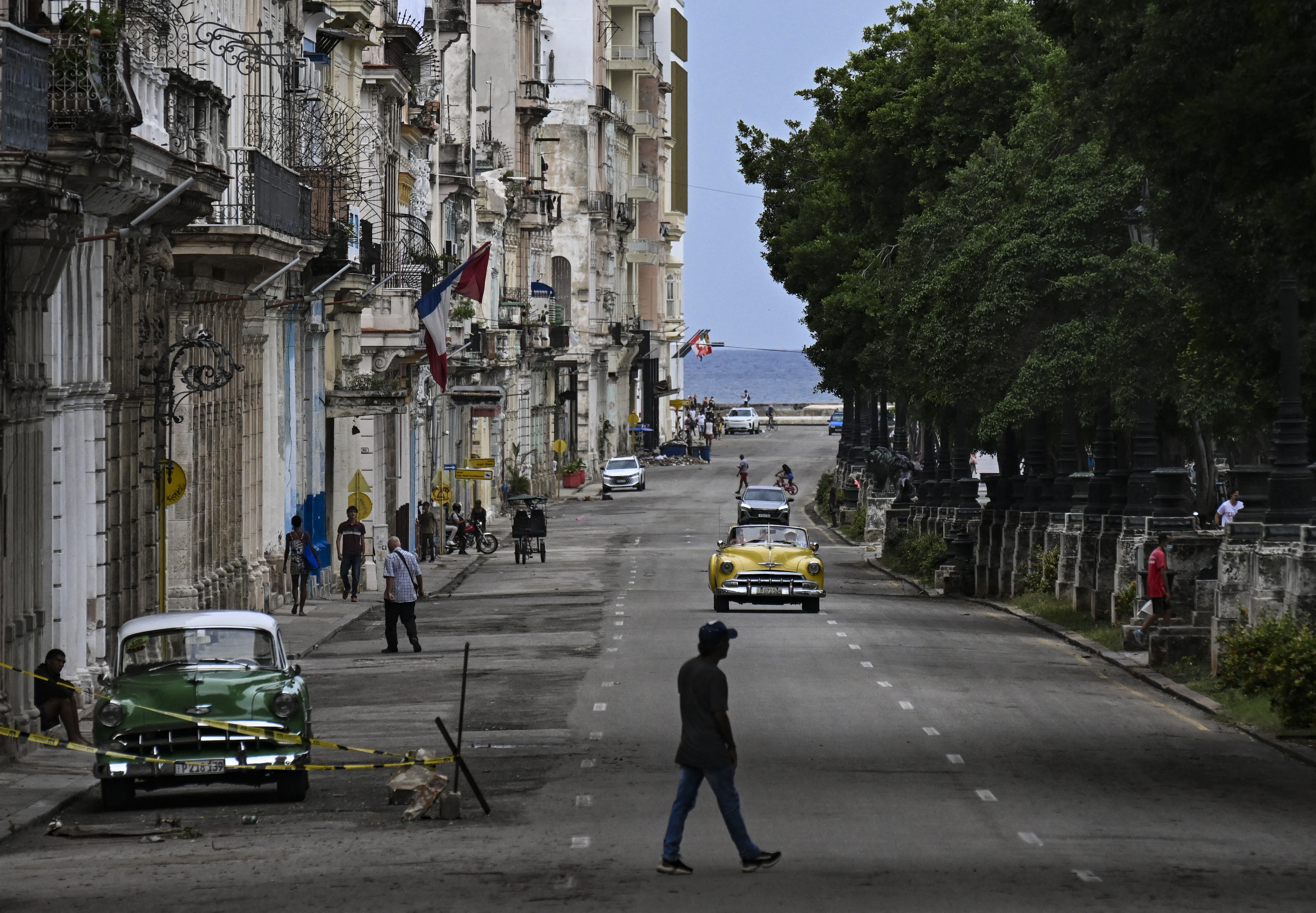 Alltagsszene in Havanna, Kuba