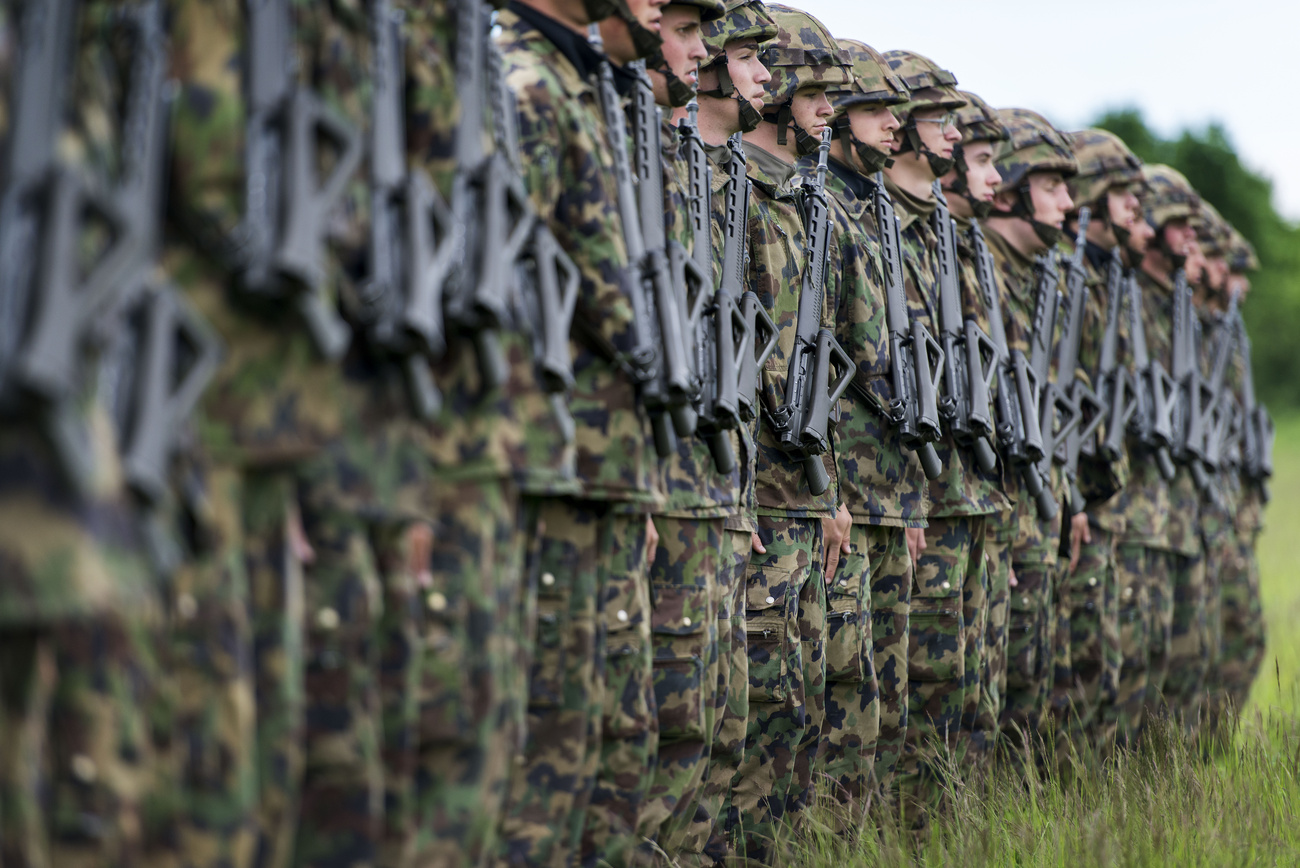 Photo of Swiss soldiers