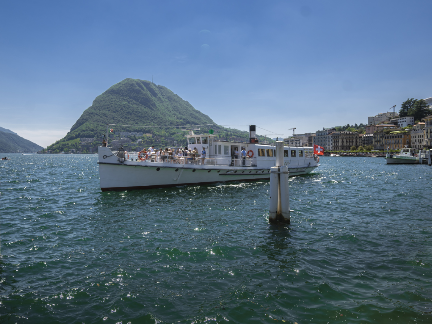 More water for Italy: discharge from Lake Lugano temporarily increased