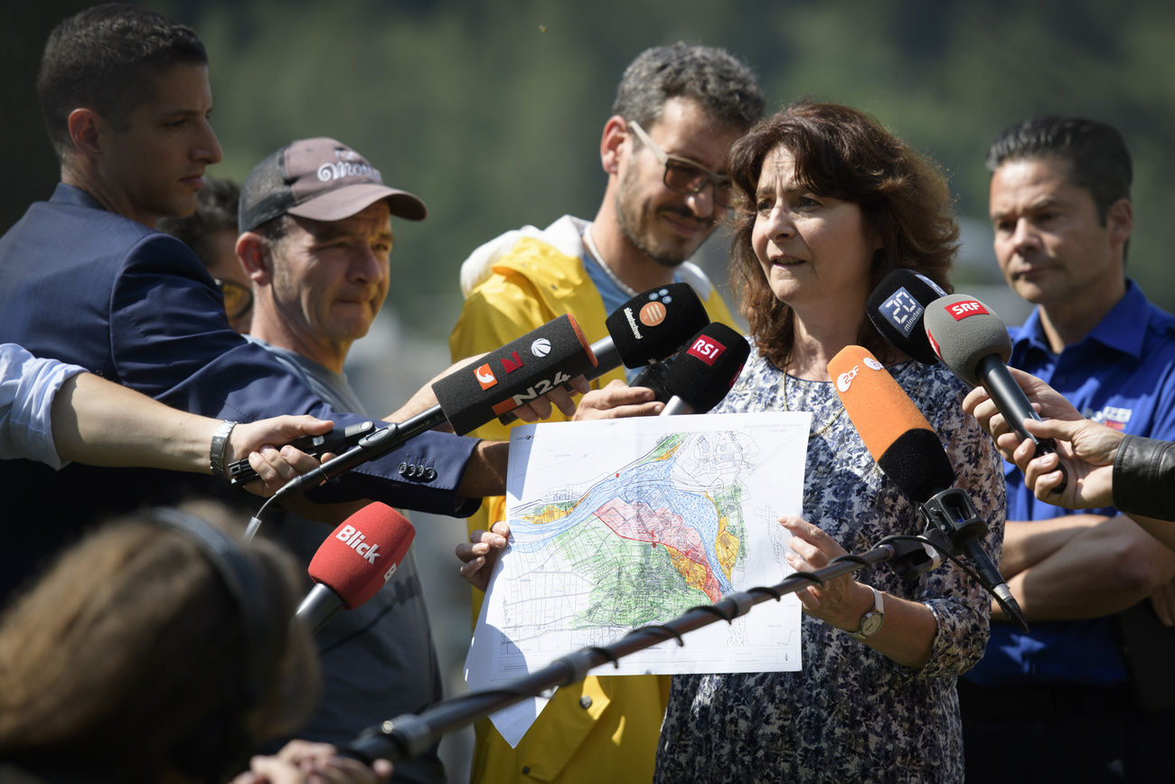 La consigliera nazionale Anna Giacometti,