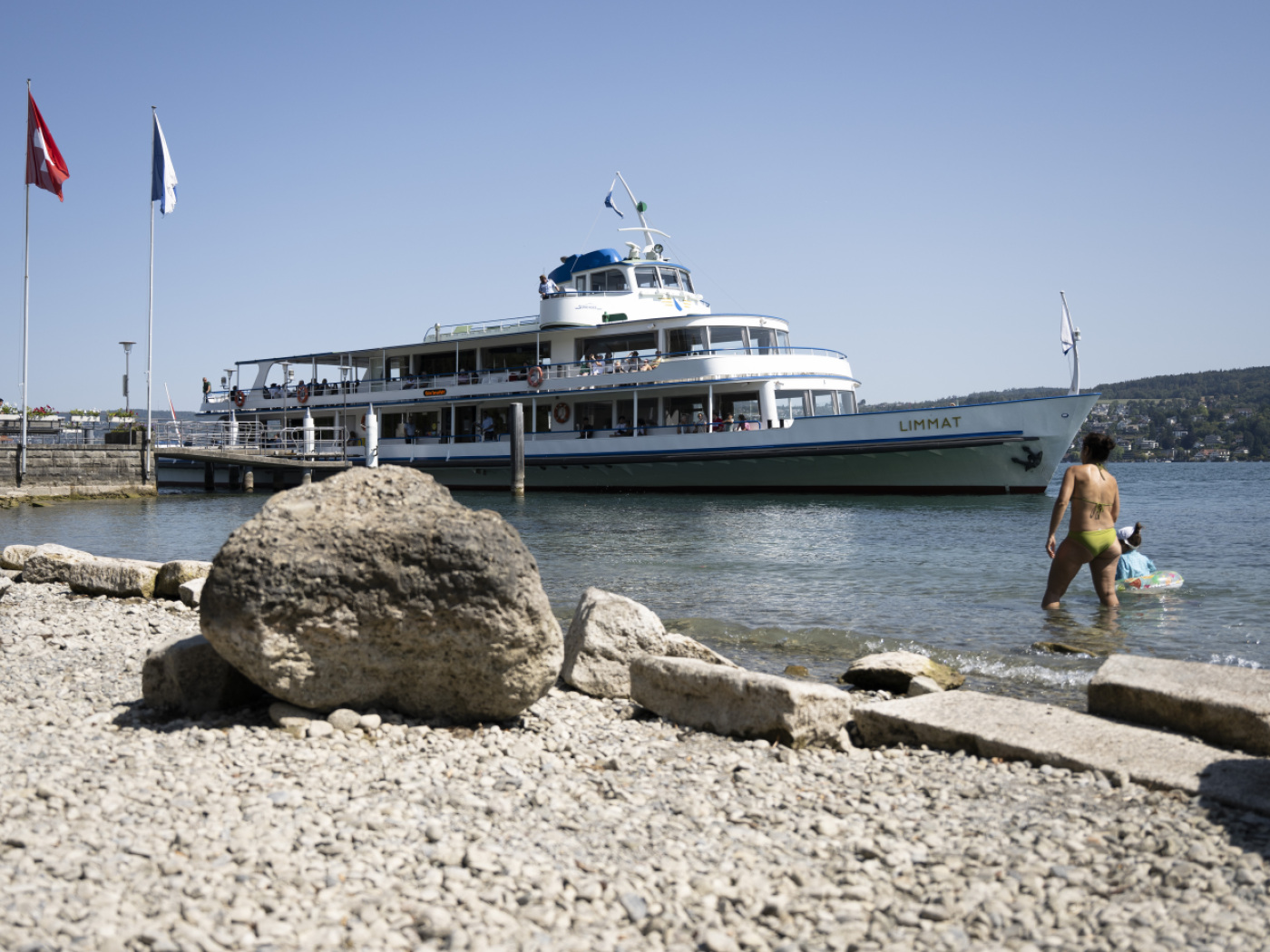Lake Zurich is at a historic low