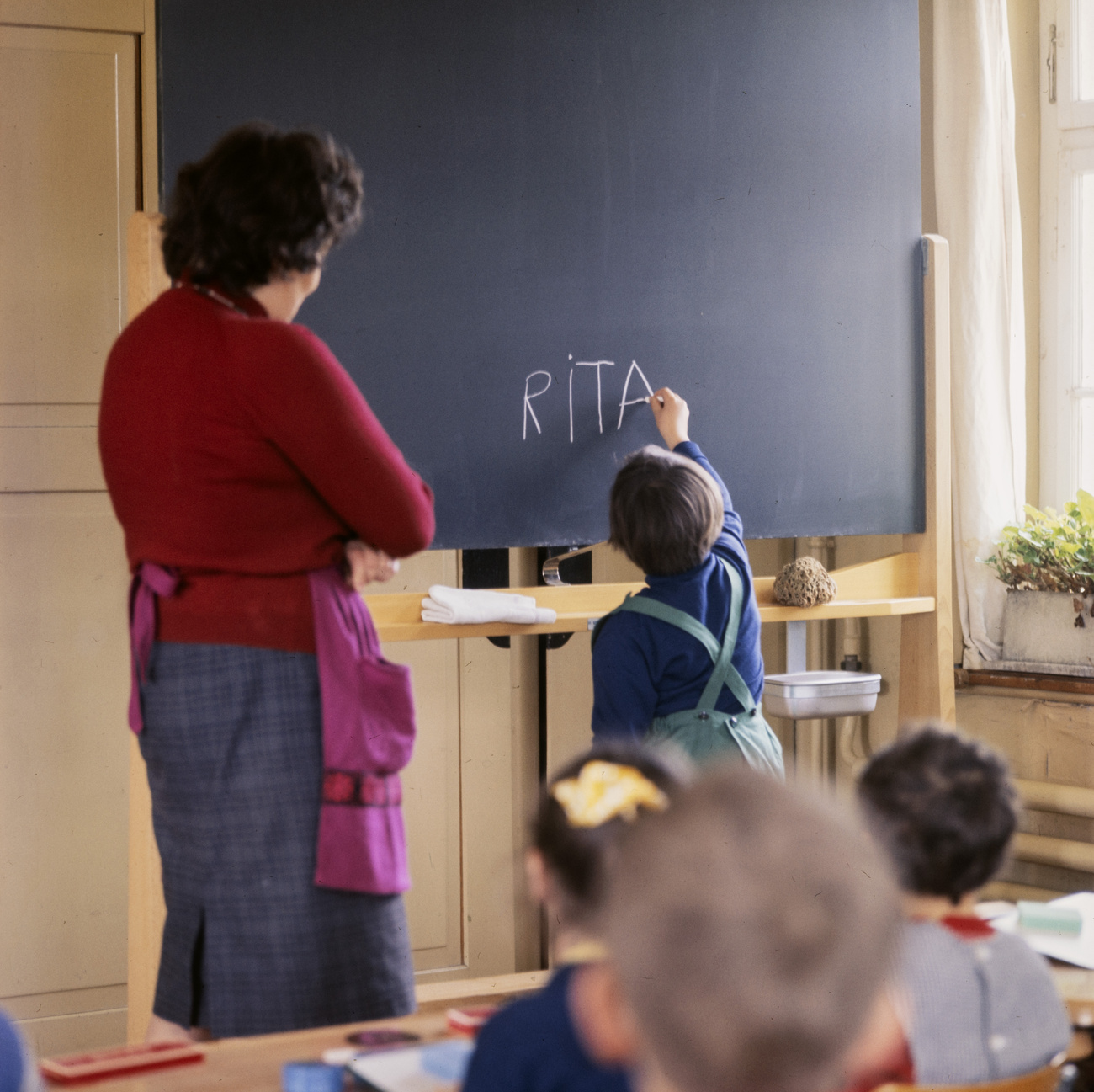 So war das: Erster Schultag 1969 in Zürich.