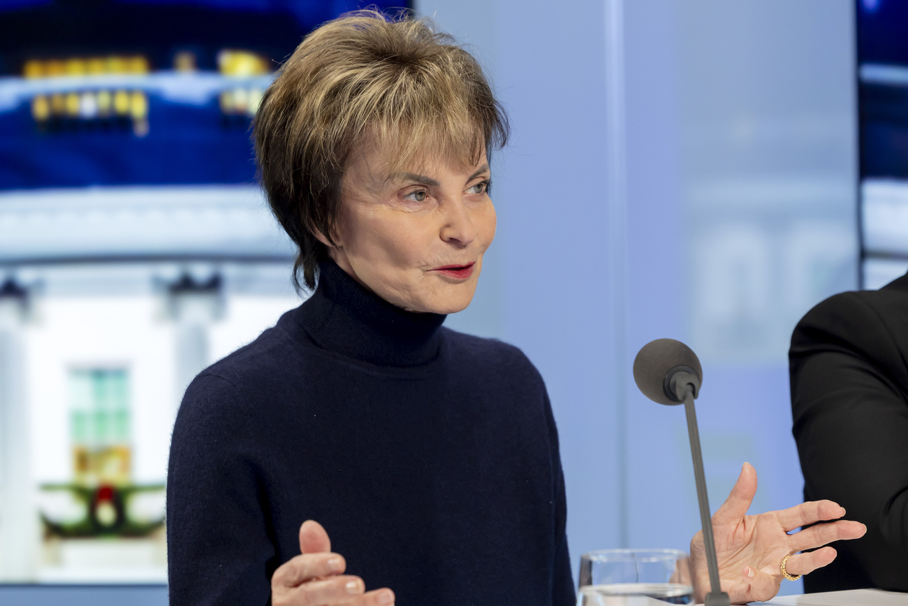 woman speaking at an event