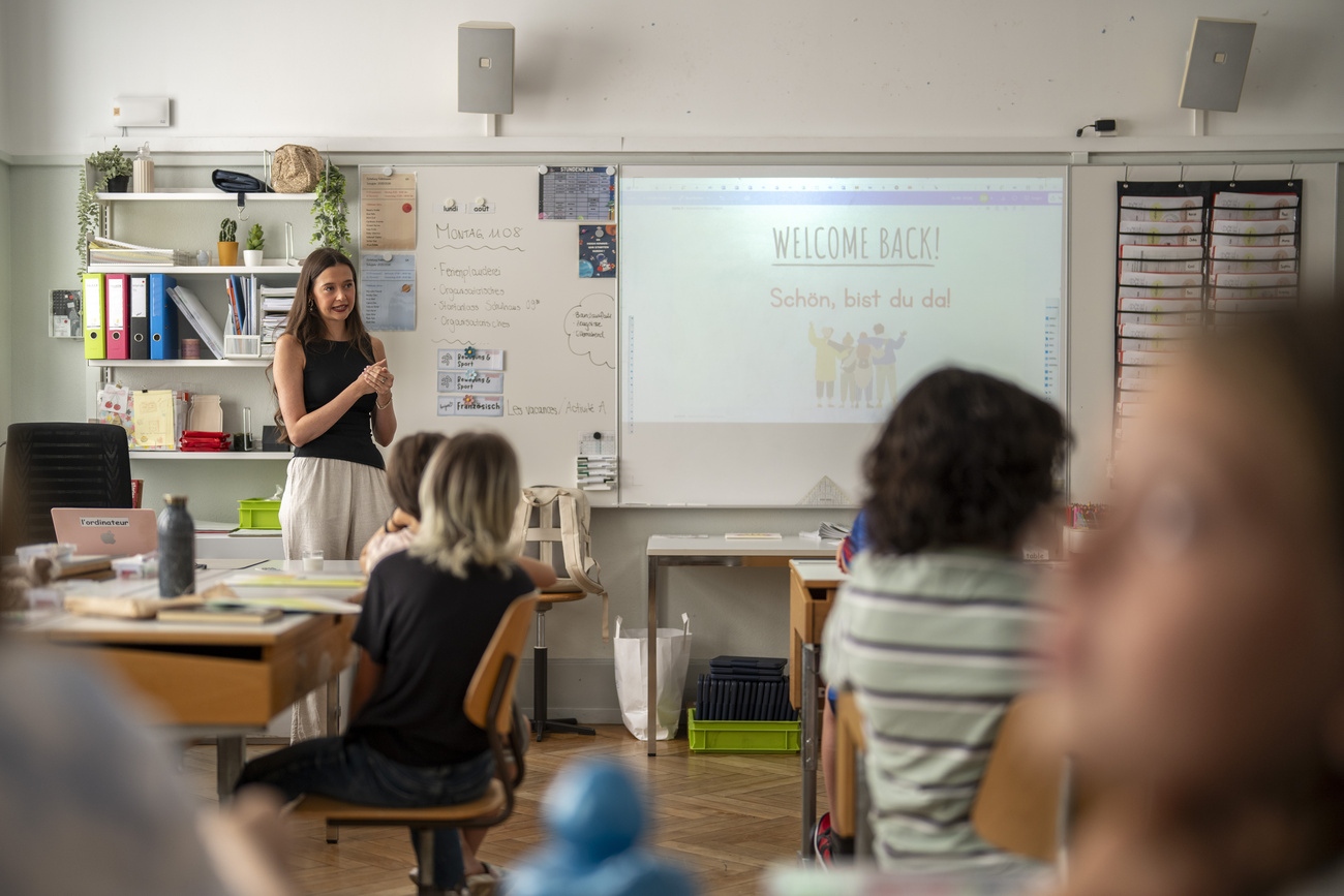 bambini in classe