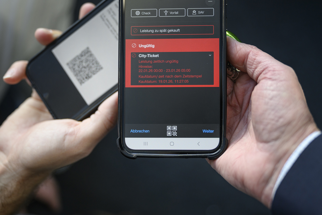 Controllo elettronico del biglietto ferroviario