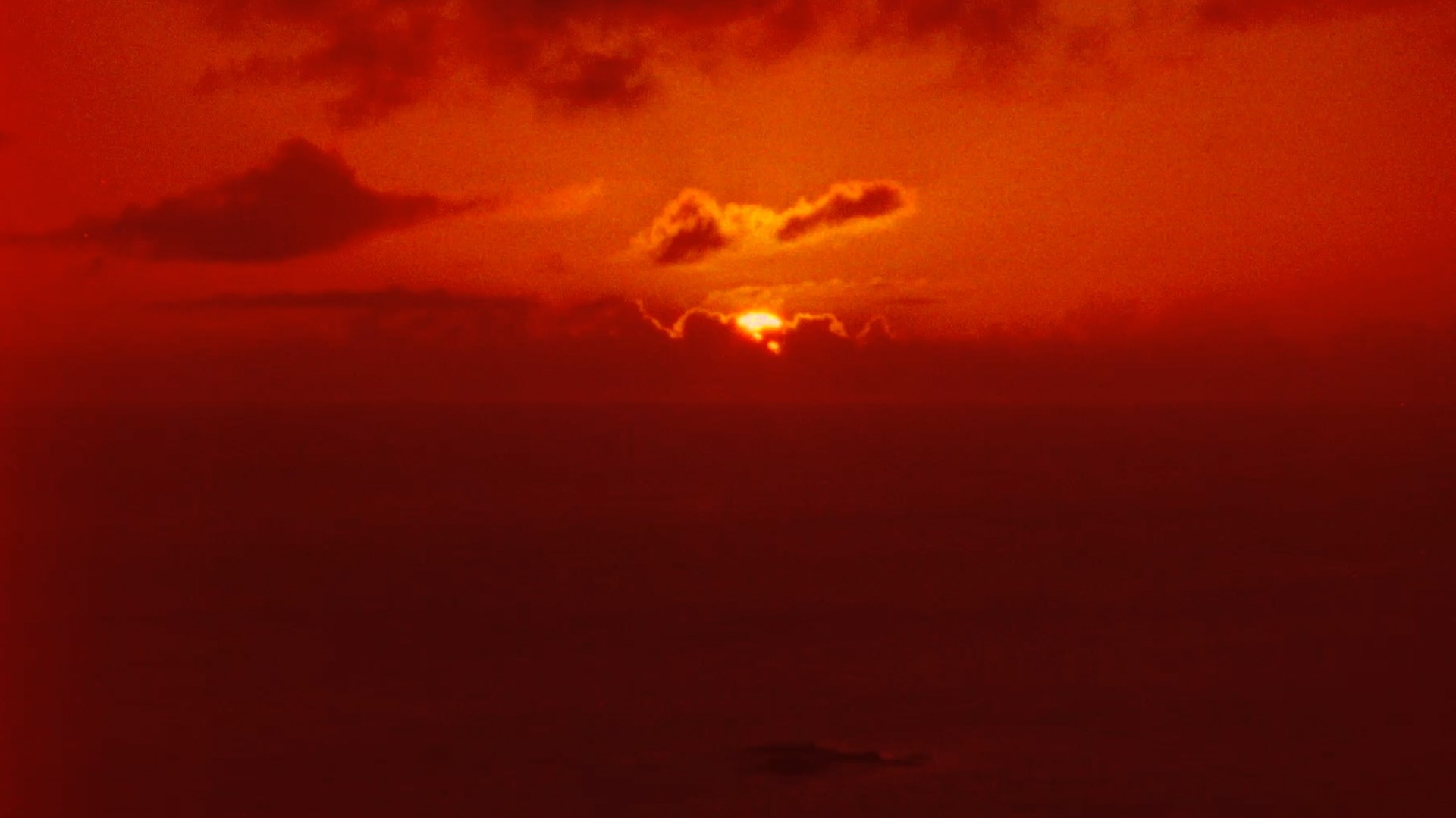 A long sunset, a time for reflection - and also to absorb the voice of "Mrs. Zombie" that conducts the film's narrative.