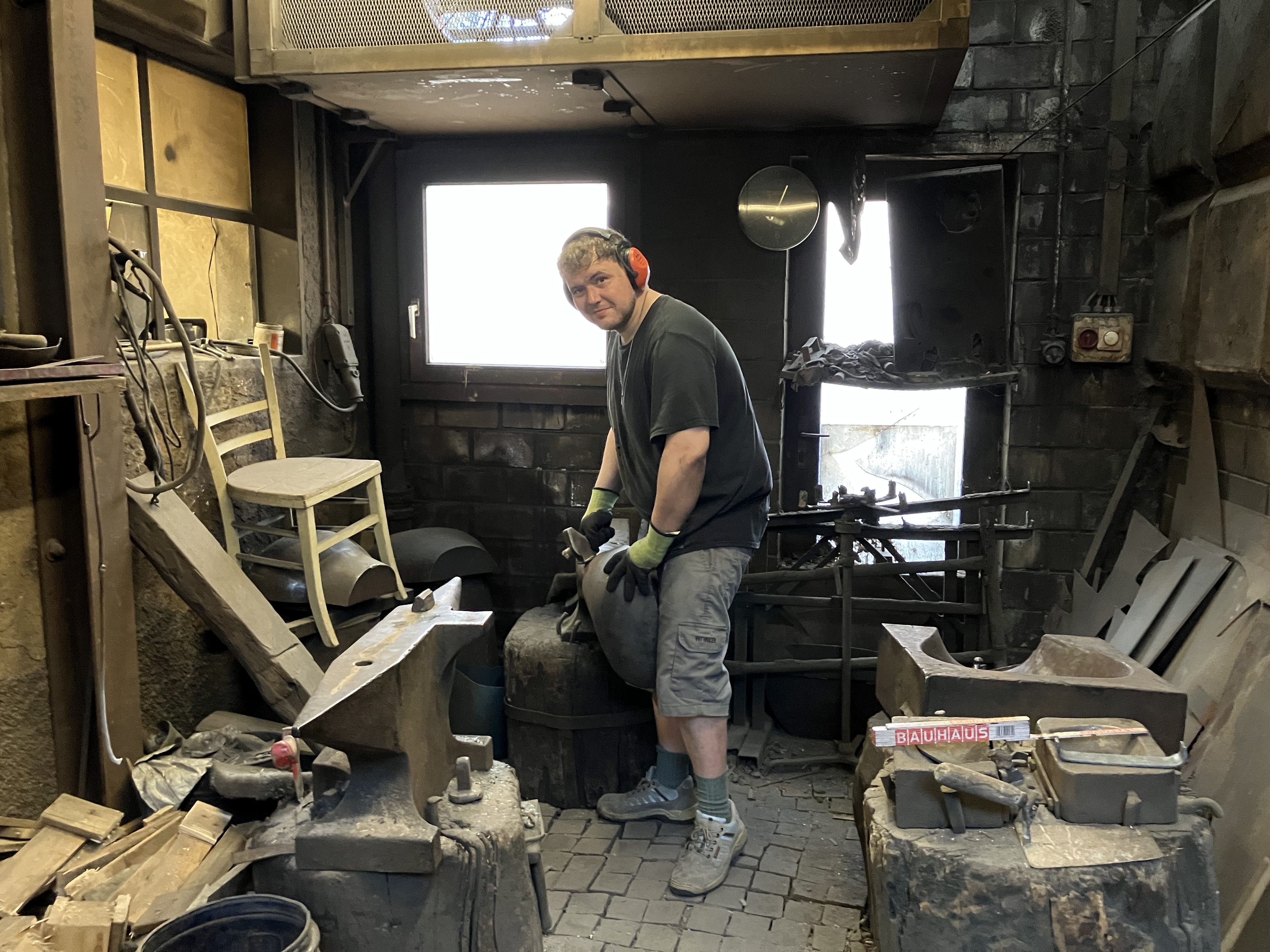 au travail