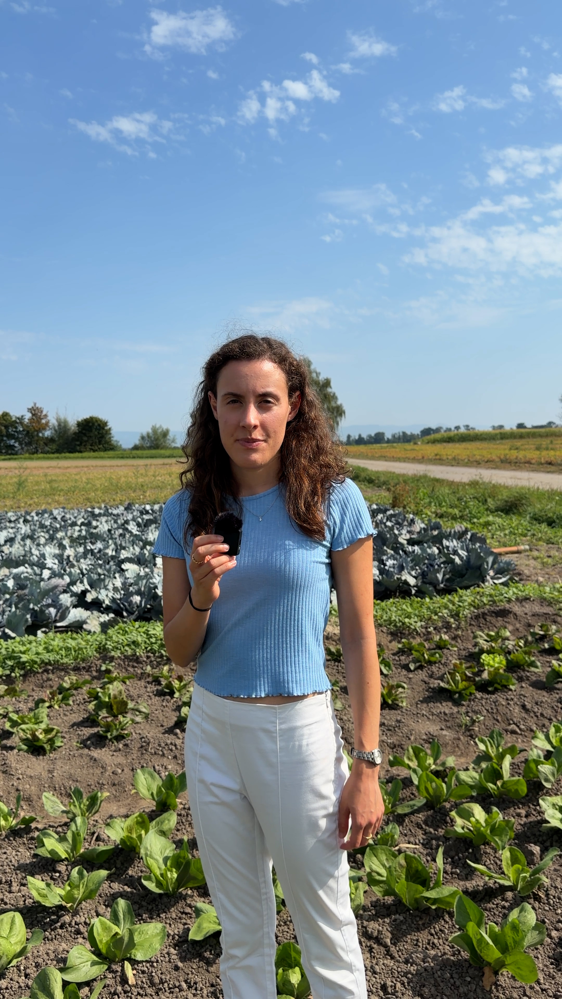 Photo of woman in a field