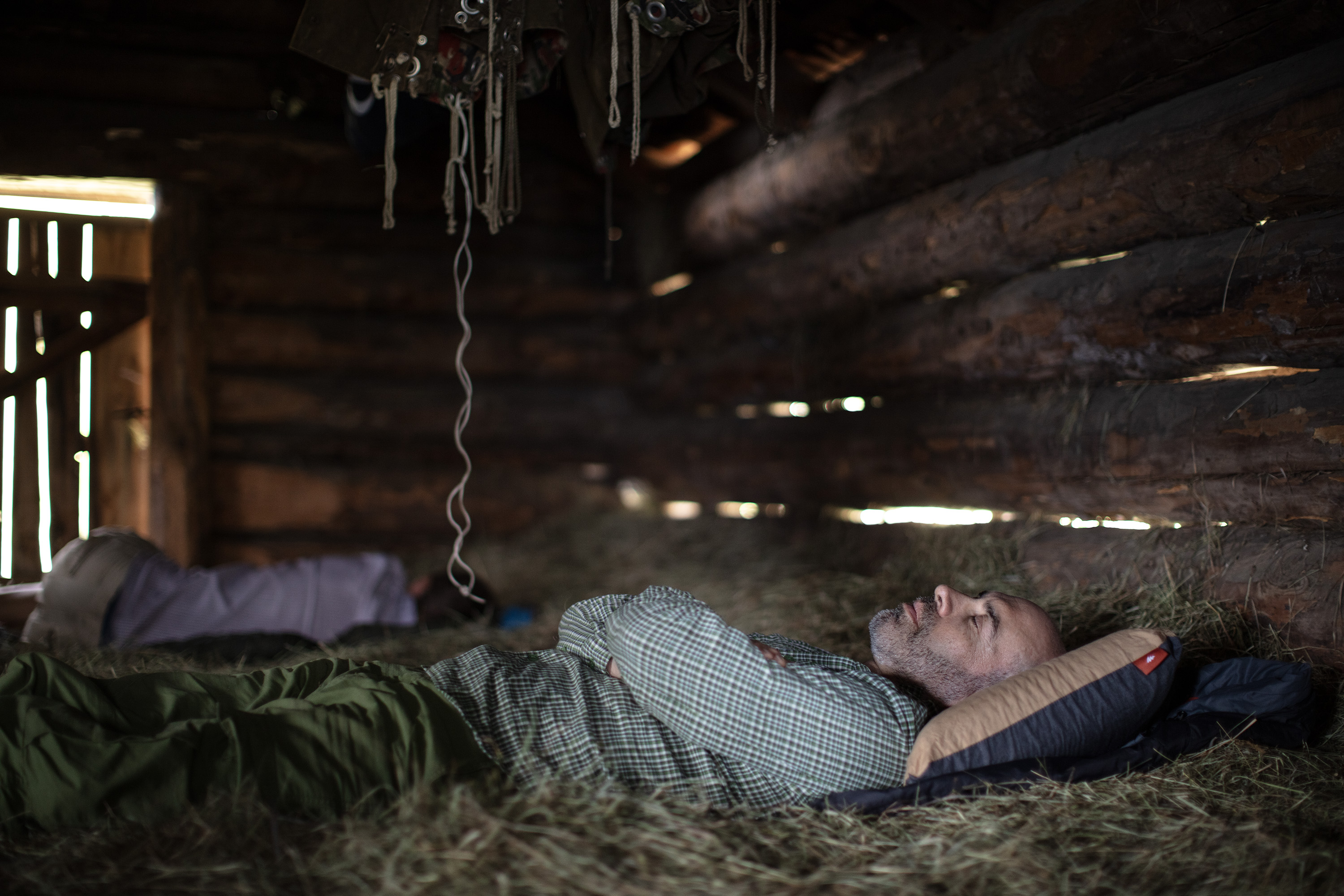 two people dozing off