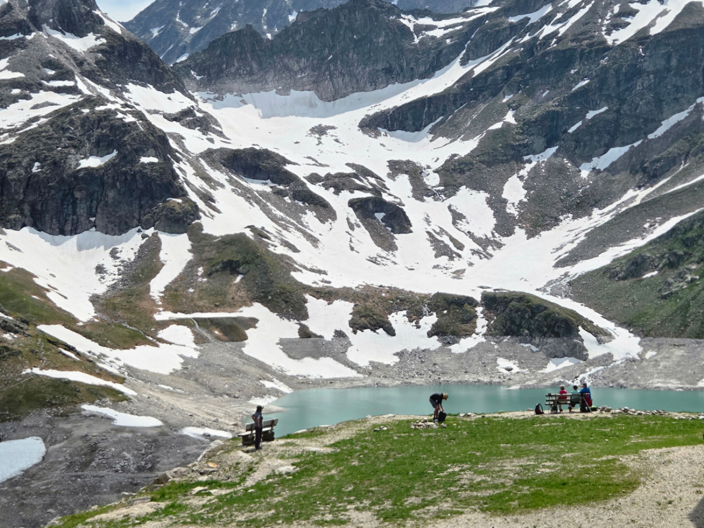 Record-breaking heat even in the mountains