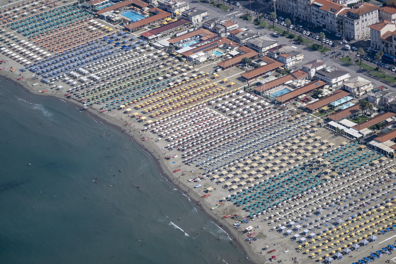 Spiagge viste dall'alto