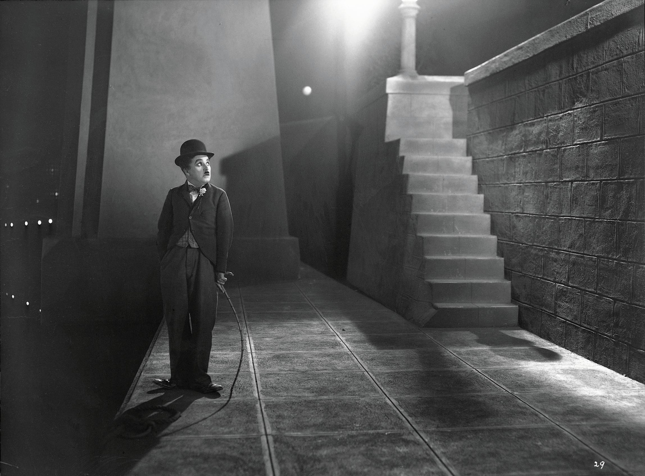 Charlie Chaplin as the Tramp