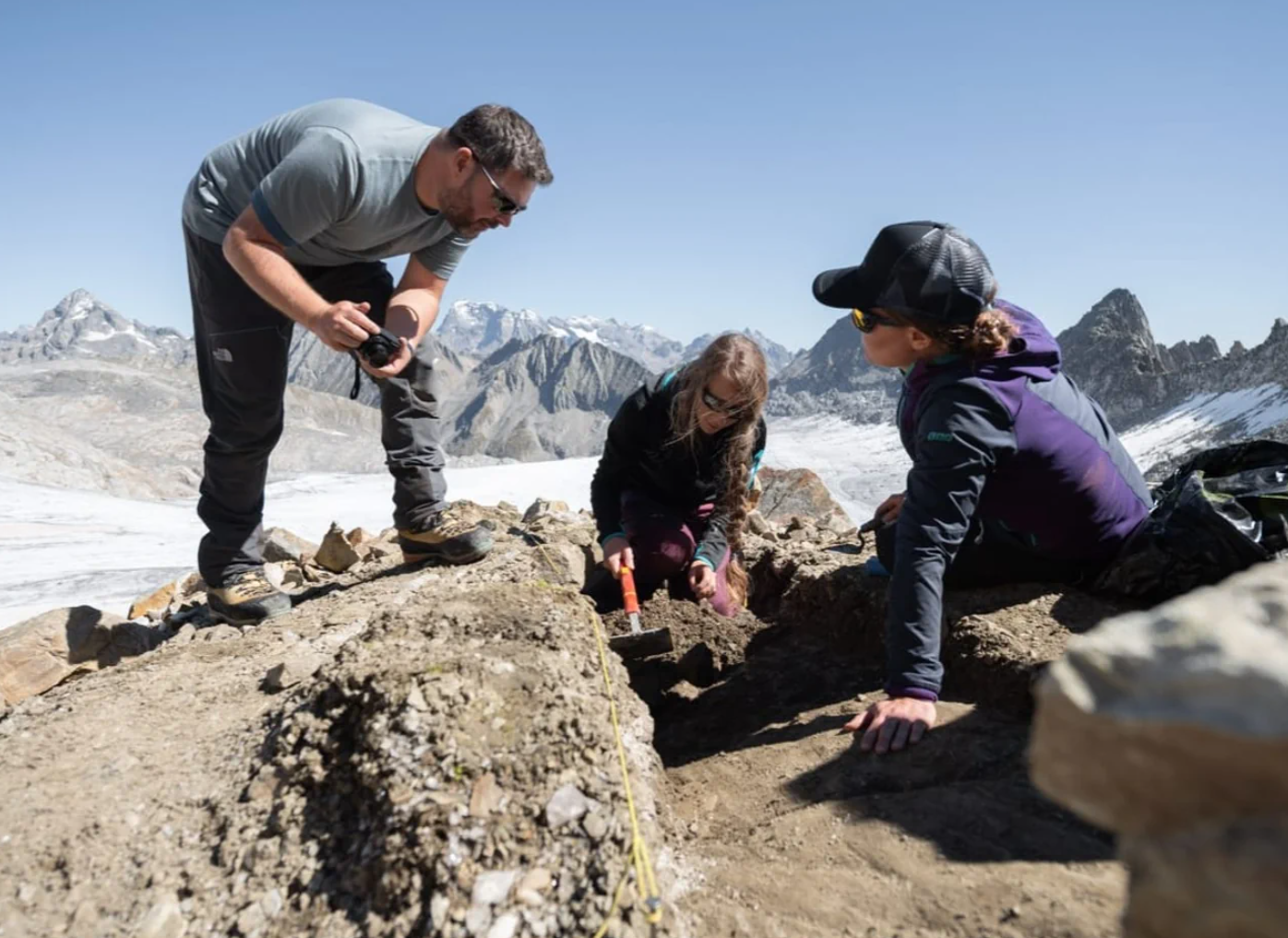 Artefacts discovered during work on the Brunnifirn are part of the ‘Ice Treasure Trove’ exhibition at the Lucerne Glacier Garden.