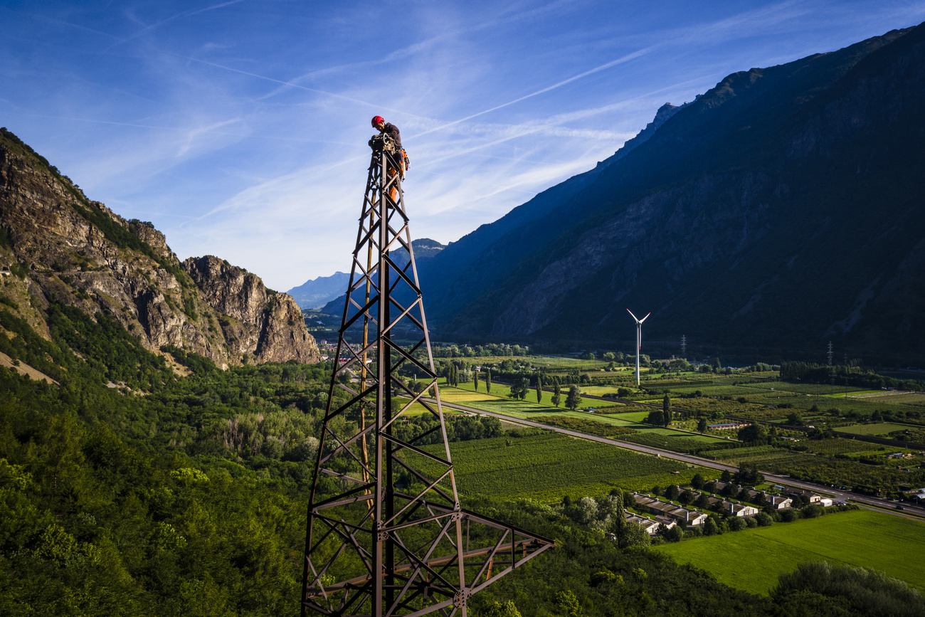 Photo of electric pylon