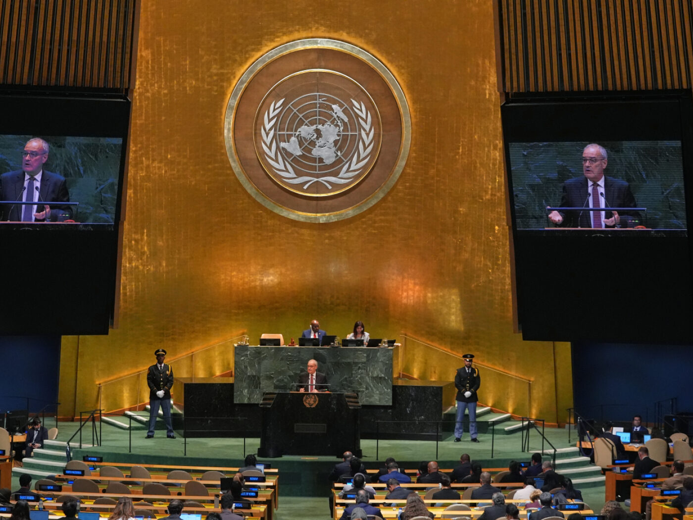 Parmelin at the UN: “Mountains can be overcome”