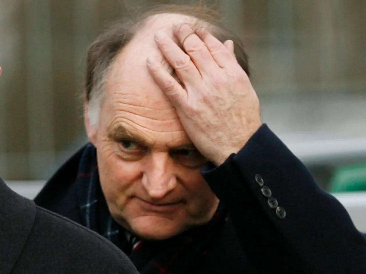 El exdirector general de SAirGroup, Mario Corti, tras su comparecencia en el juicio por el caso Swissair en enero de 2007. Corti y otros 18 acusados son absueltos de la acusación de haber contribuido a la quiebra mediante actos delictivos.