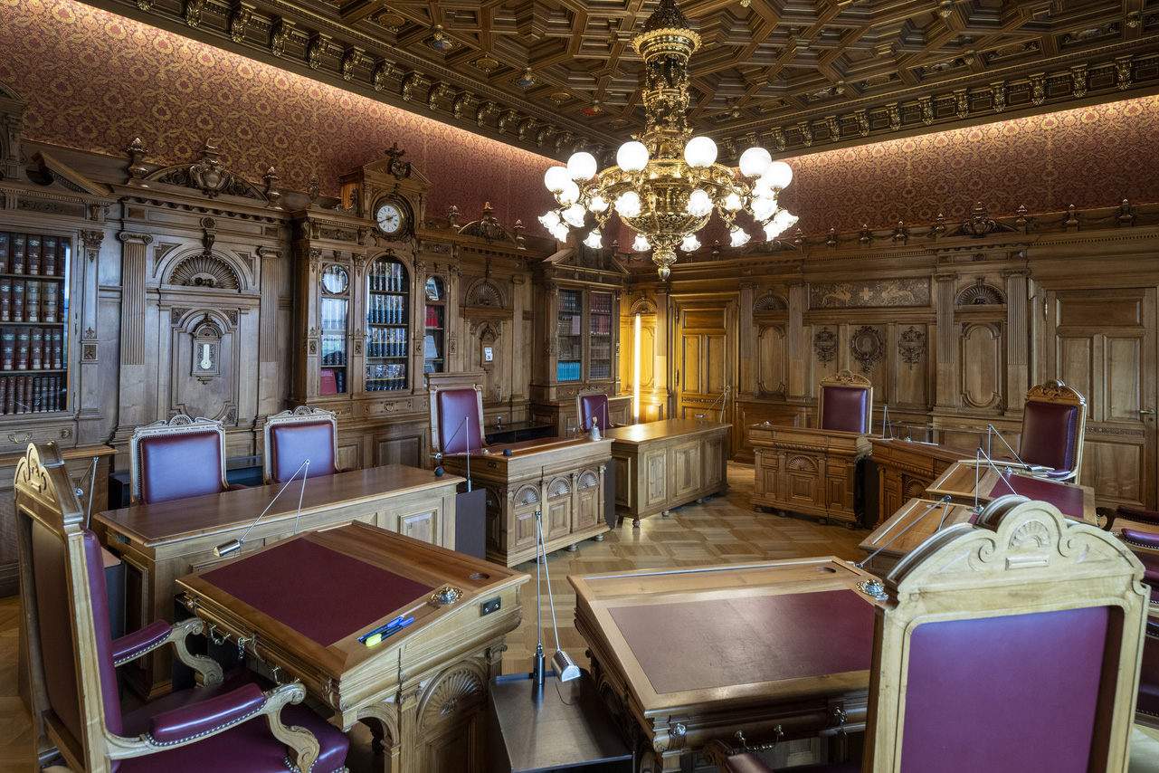 swiss federal council meeting room