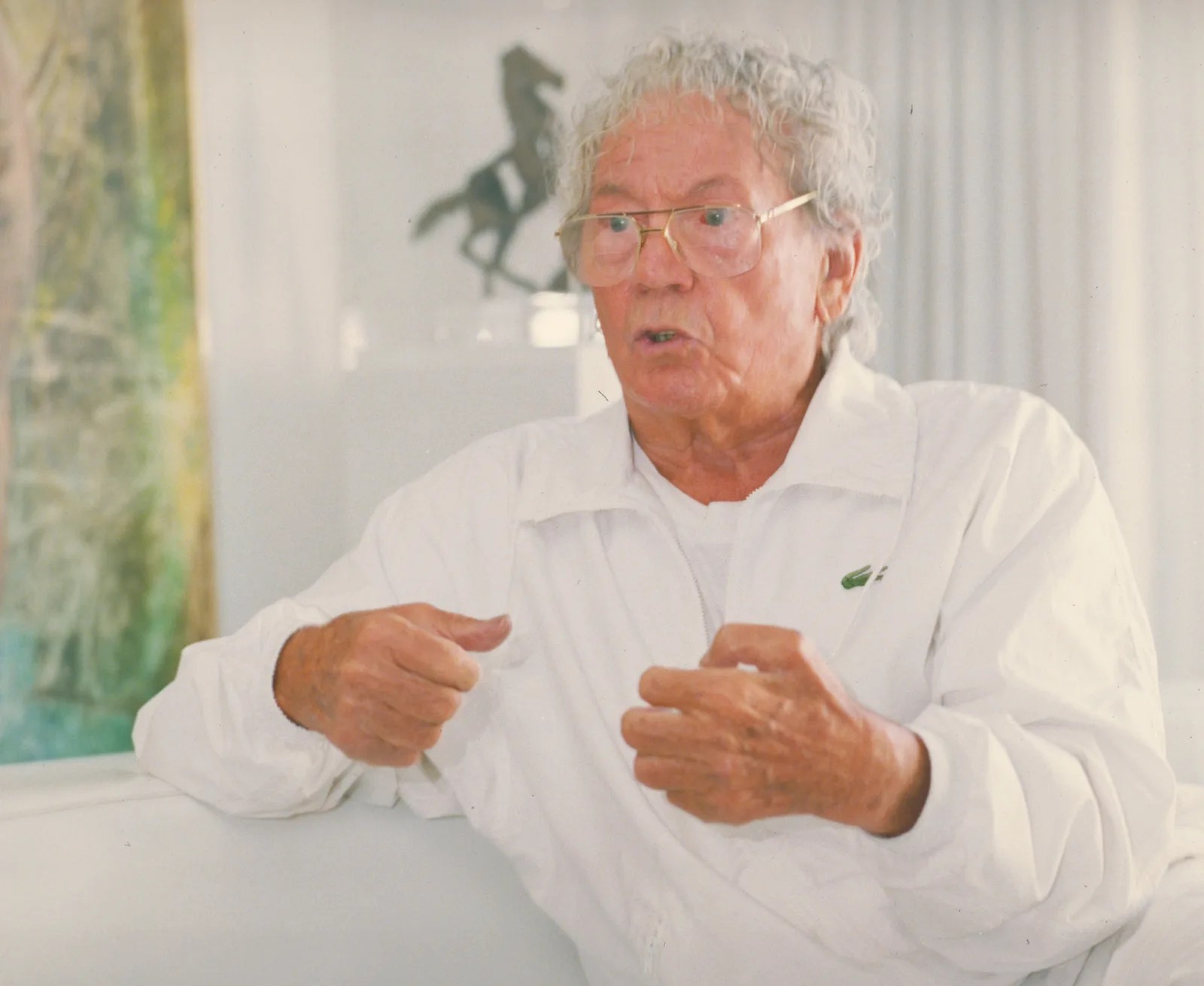 Hans Erni en 1997