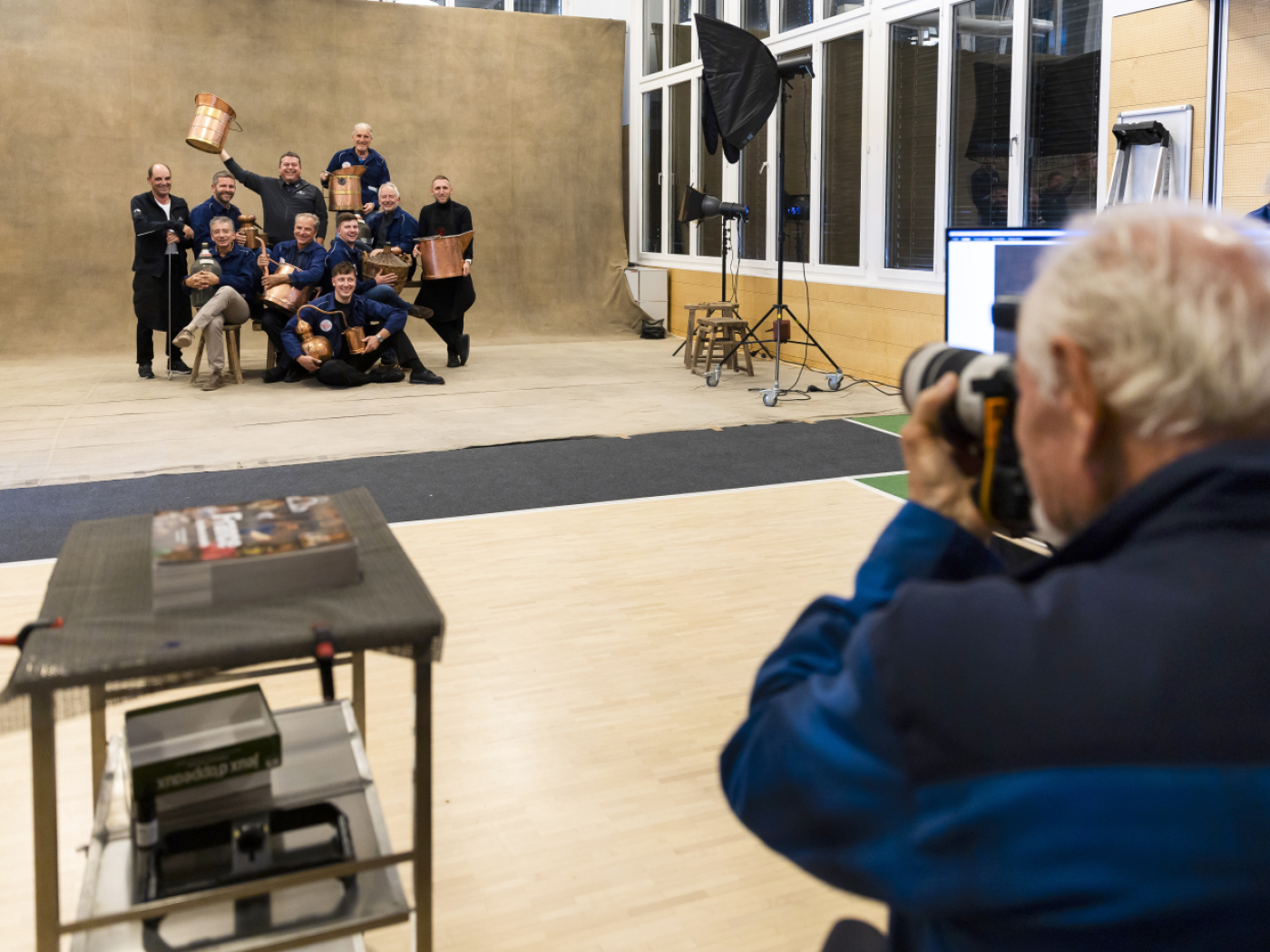 Yann Arthus-Bertrand fotografa gli abitanti di Crans-Montana