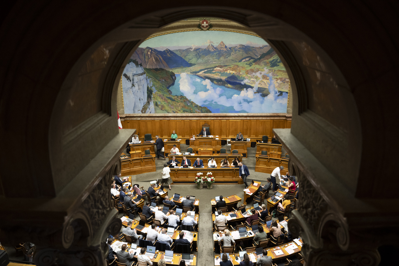 Vista del parlamento