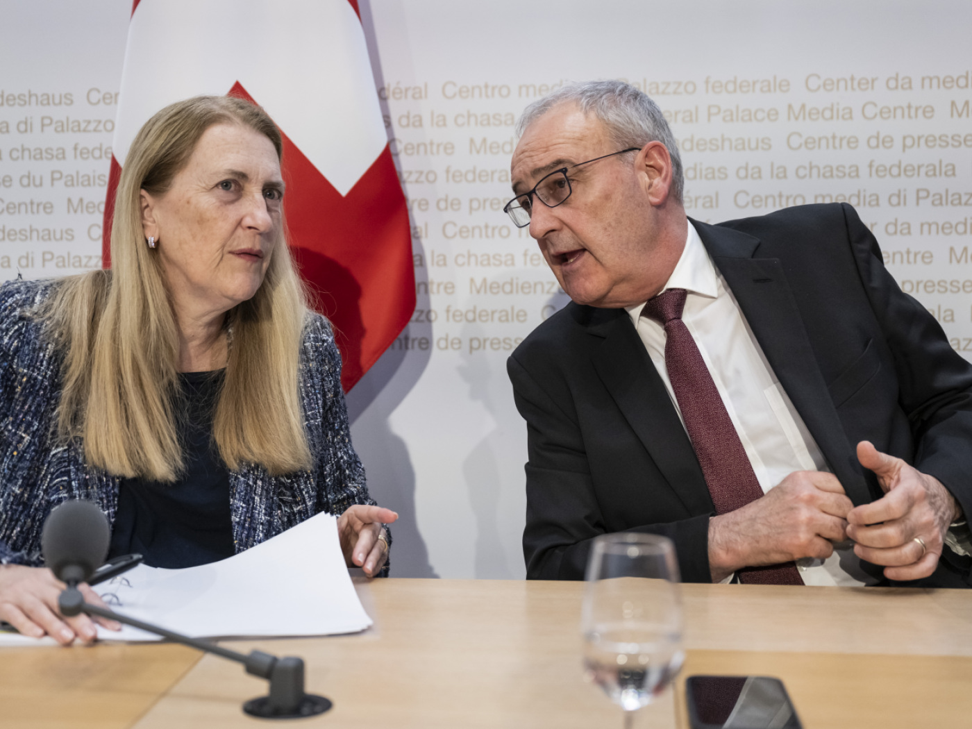 Guy Parmelin reached new political heights in the final sprint