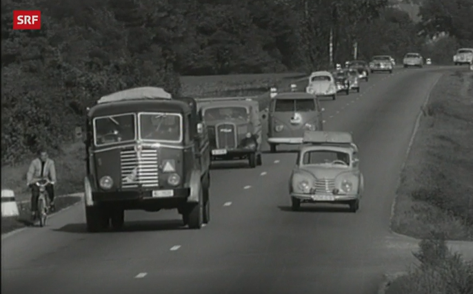 Autos auf Strasse